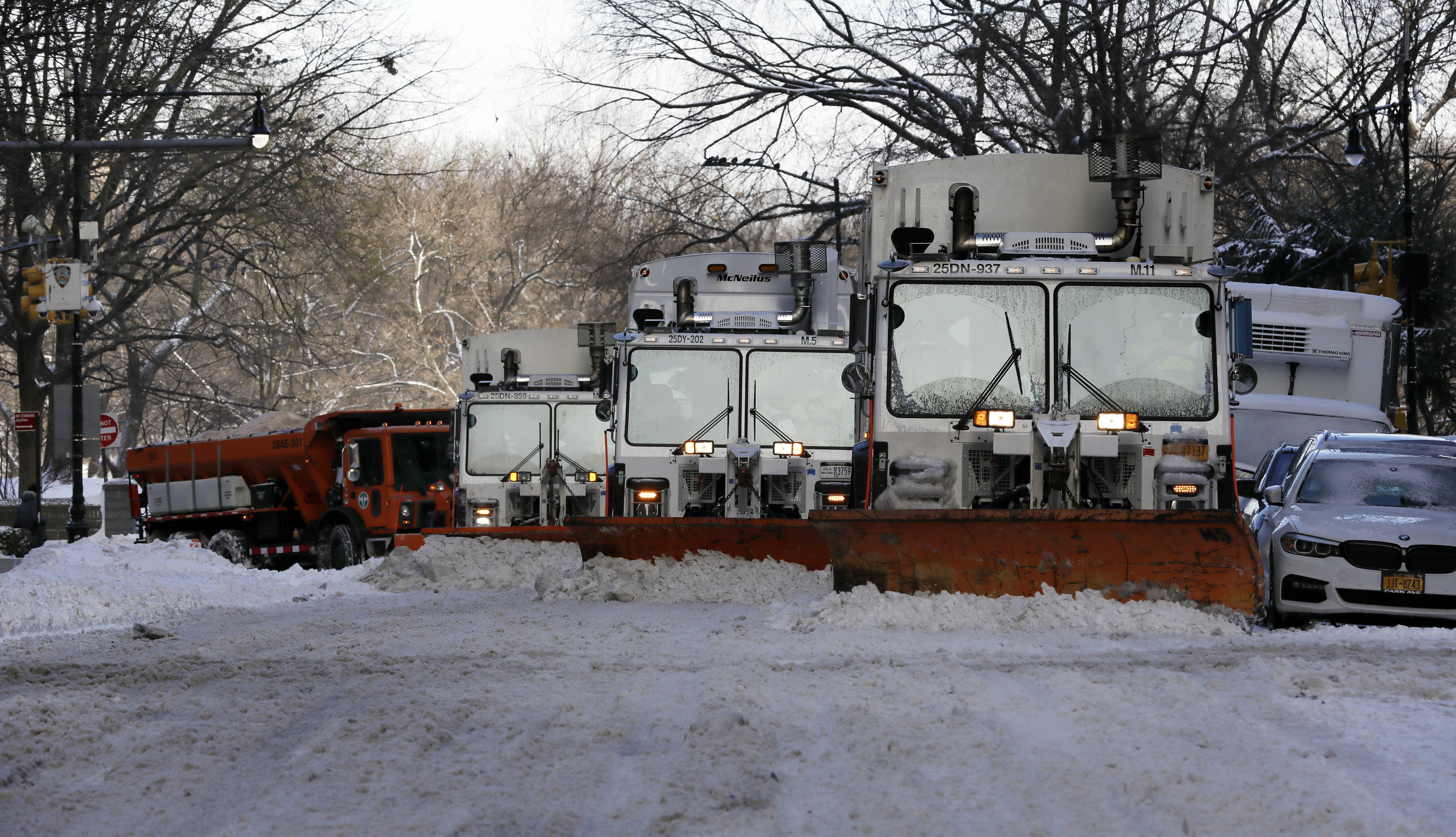 Snow Storm Hits New York, Northeast US