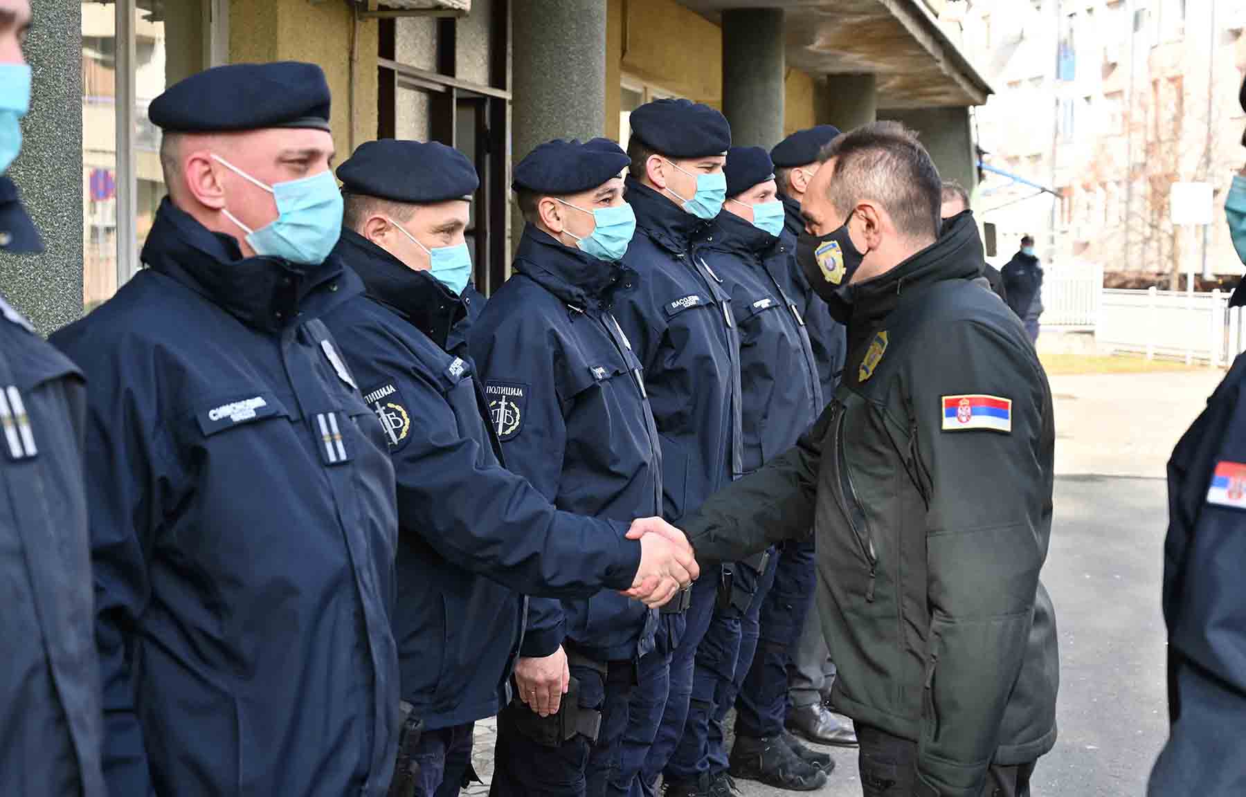 Ministar unutrašnjih poslova Aleksandar Vulin i policija