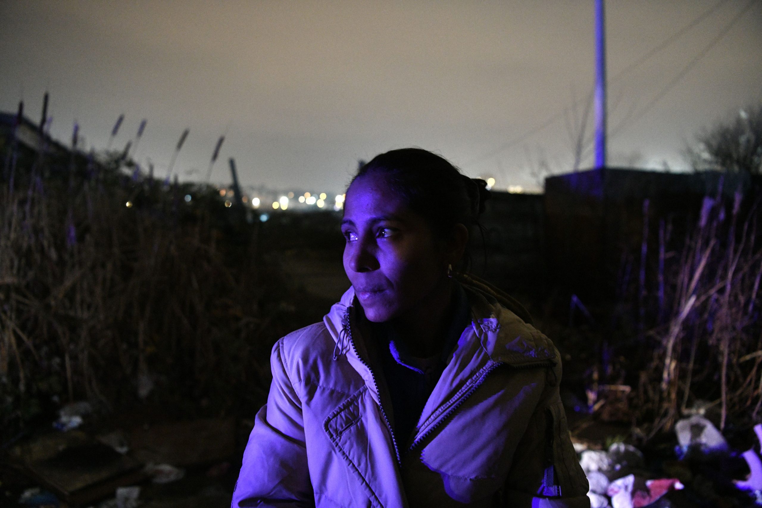 Beograd 22. decambar 2020. Romsko naselje kod Pancevackog mosta, pozar Ulica Vuka Vracevica Foto:Filip Krainčanić/Nova.rs