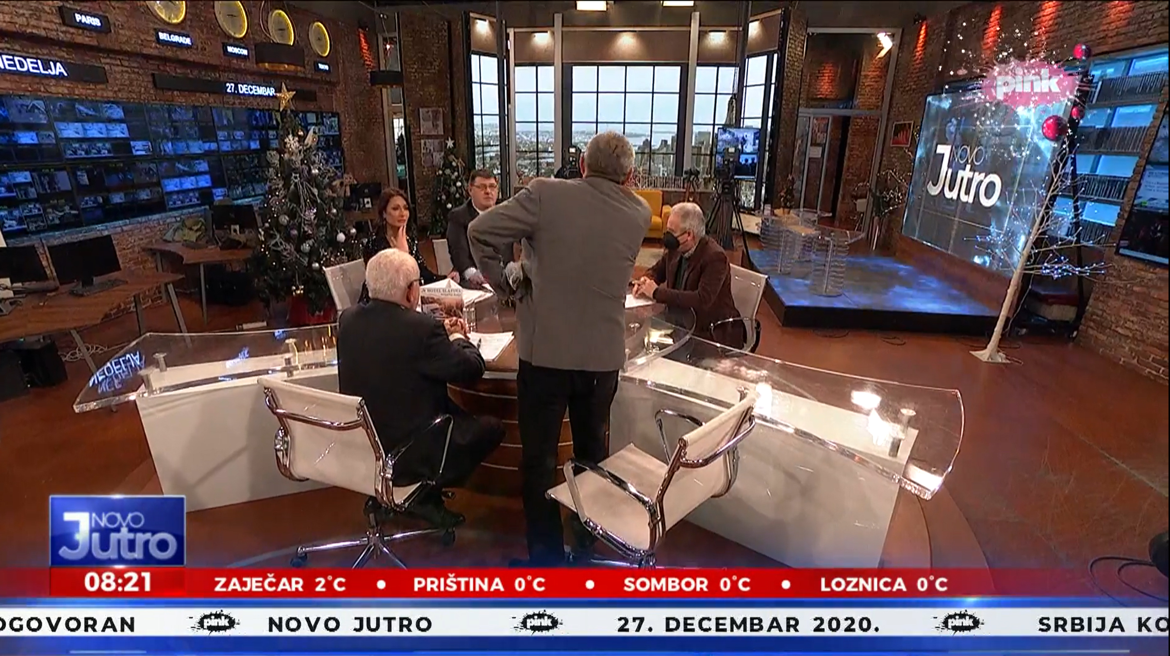 gost napustio program na tv punku novo jutro