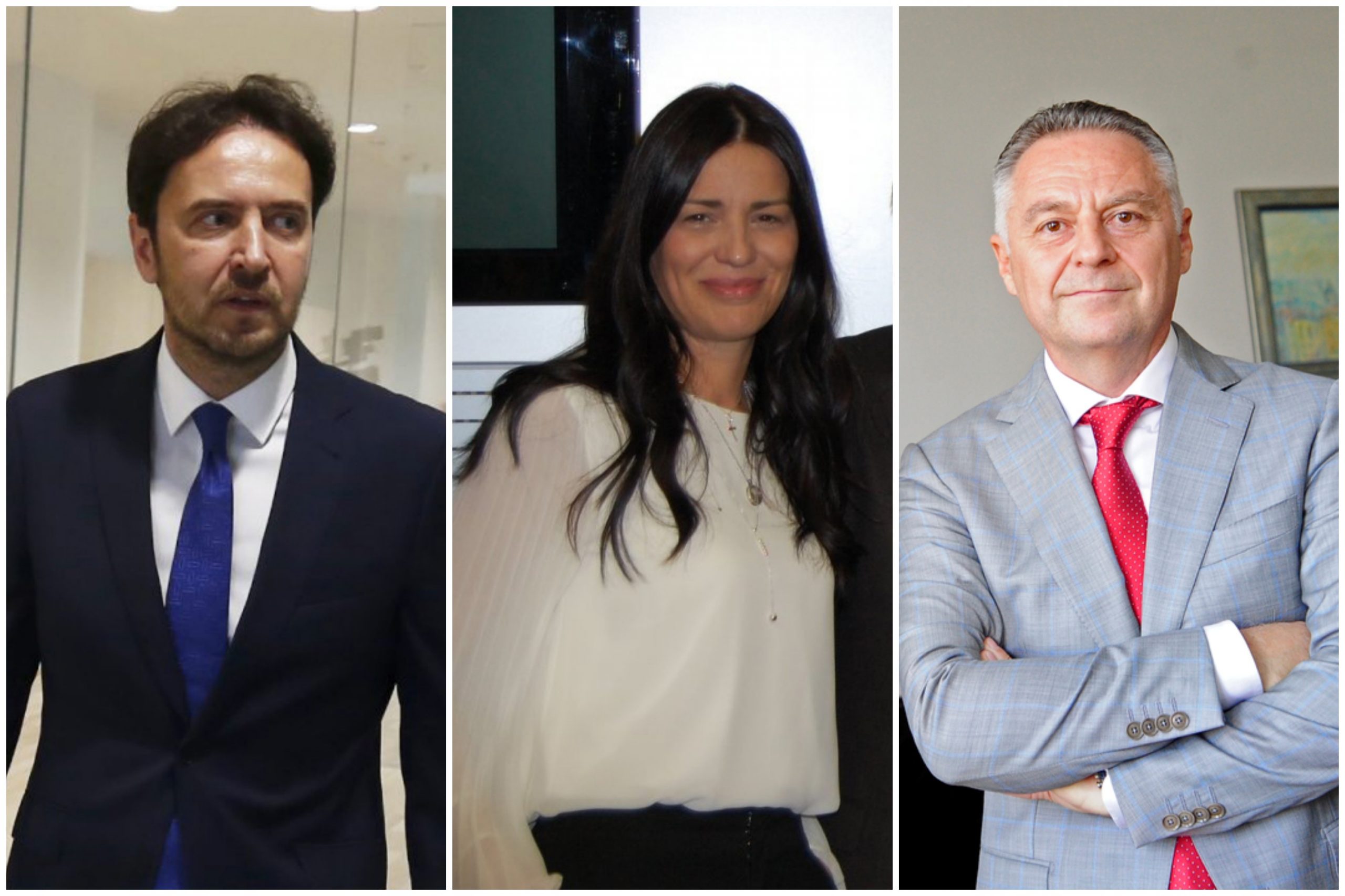 Aleksandar Stepanović, Jasmina Vasović, Duško Milenković, sudije, kombo Foto: Arhiva/Visoki kasacioni sud/E-Stock/Dušan Milenković