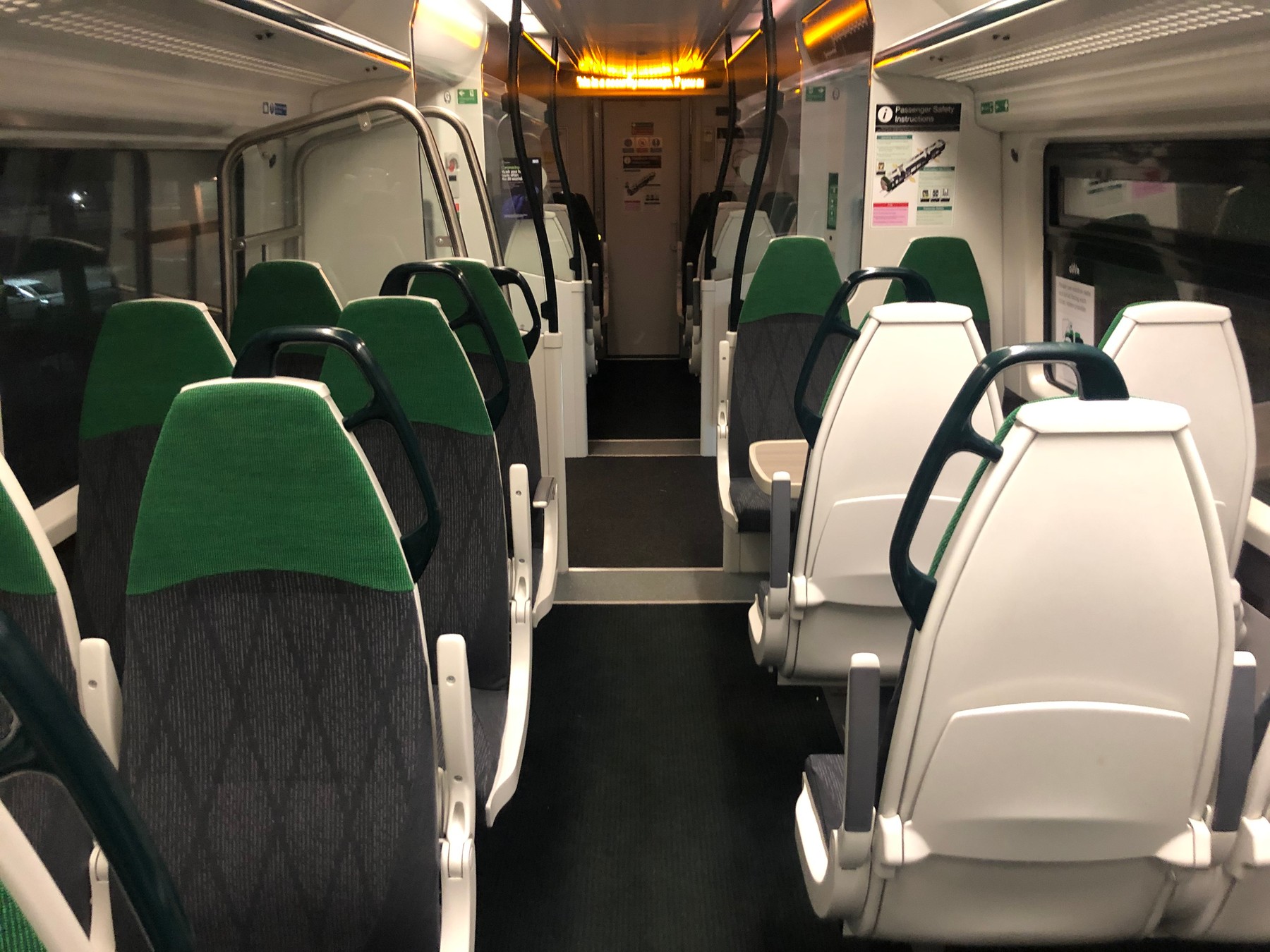 Non Exclusive: Empty trains and tube in Tier 4