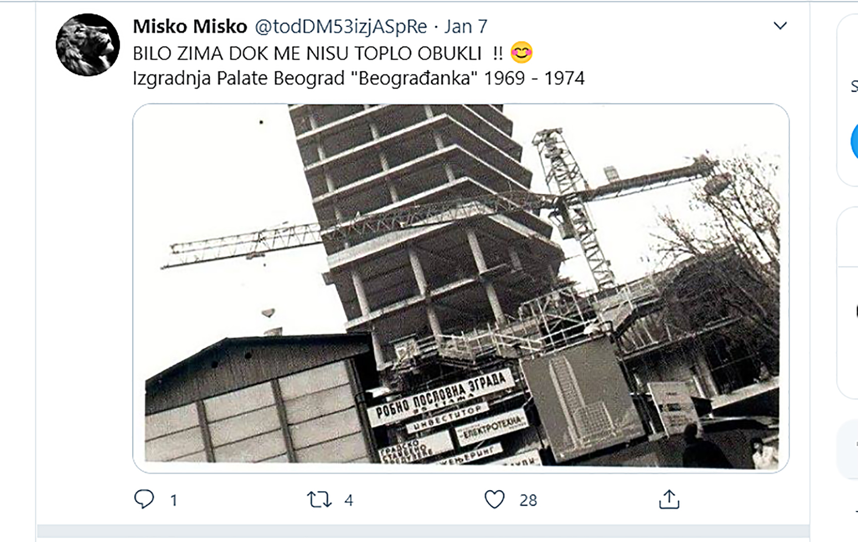 beogradjanka, zgrada, palata beograda