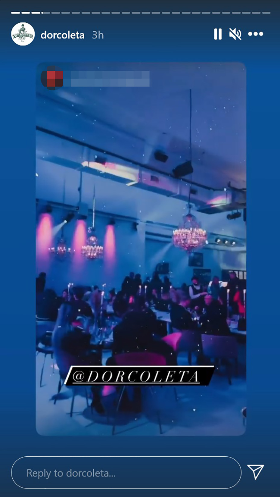 Klub Dorćoleta, koronavirus, nepoštovanje epidemioloških mera Foto: Instagram/dorcoleta