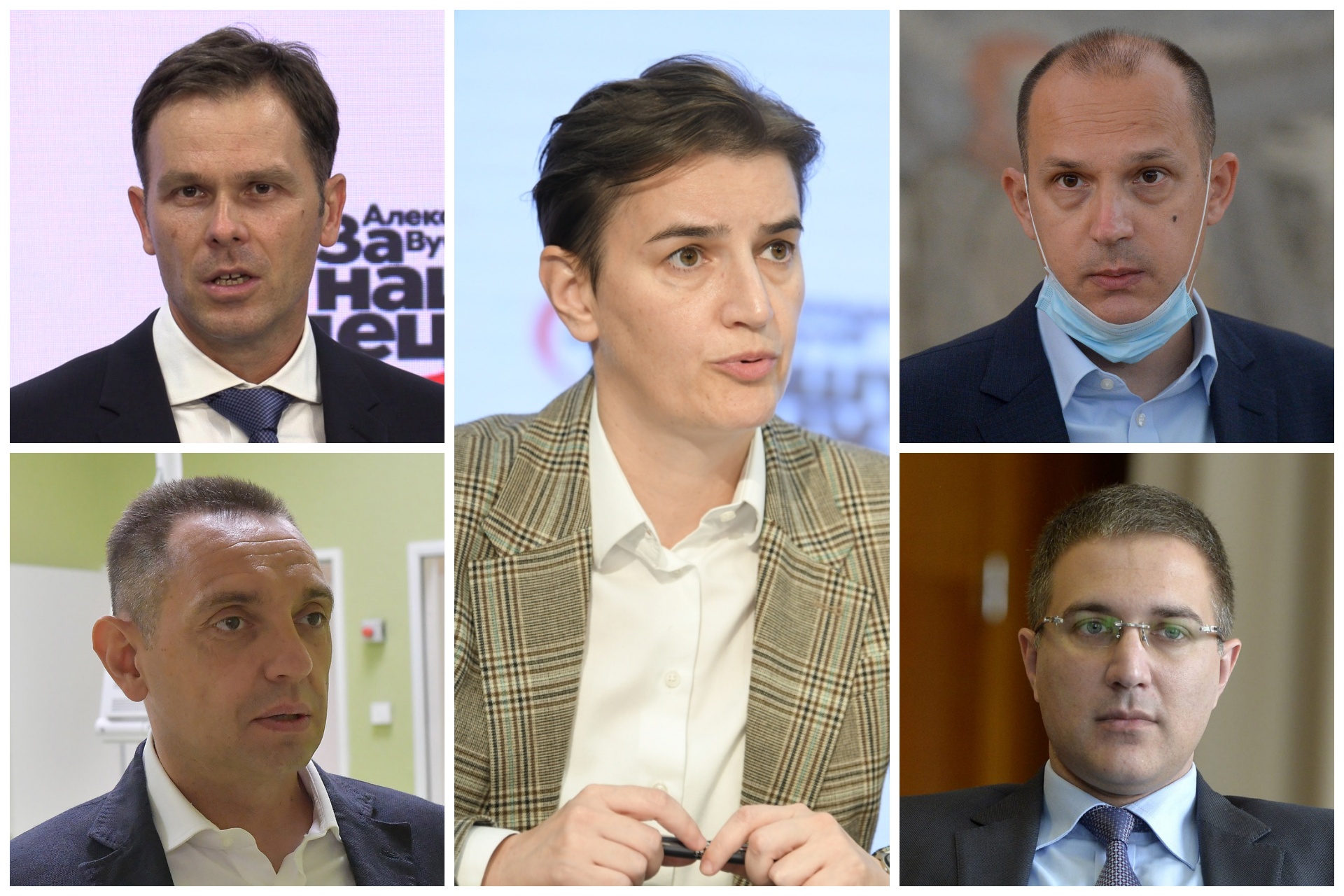 Kombo Brnabic, Loncar, mali, Vulin, Stefanovic