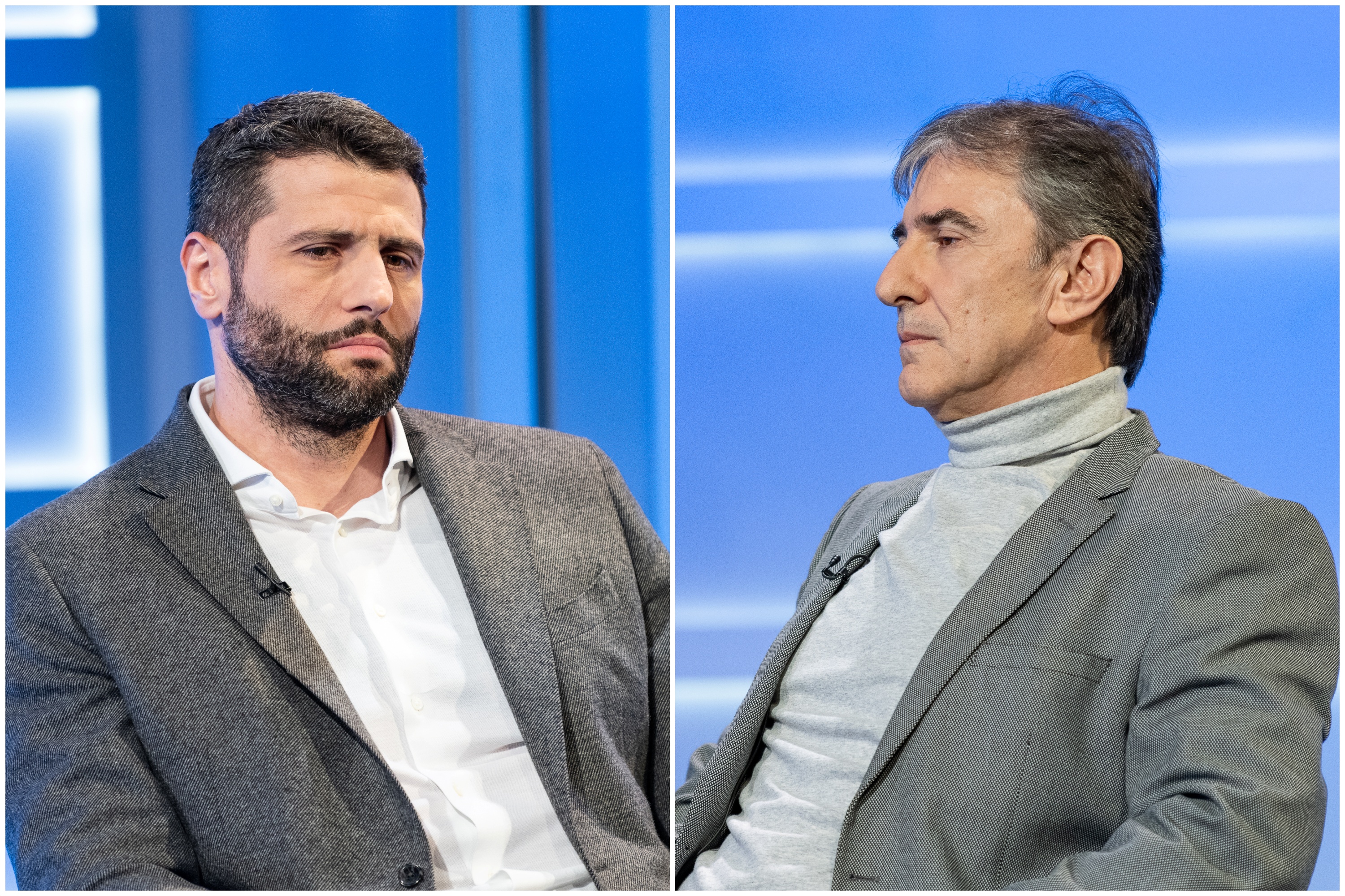 Aleksandar Šapić, Cvijetin Milivojević, kombo, emisija Utisak nedelje Foto: Ivan Dinić/Nova S