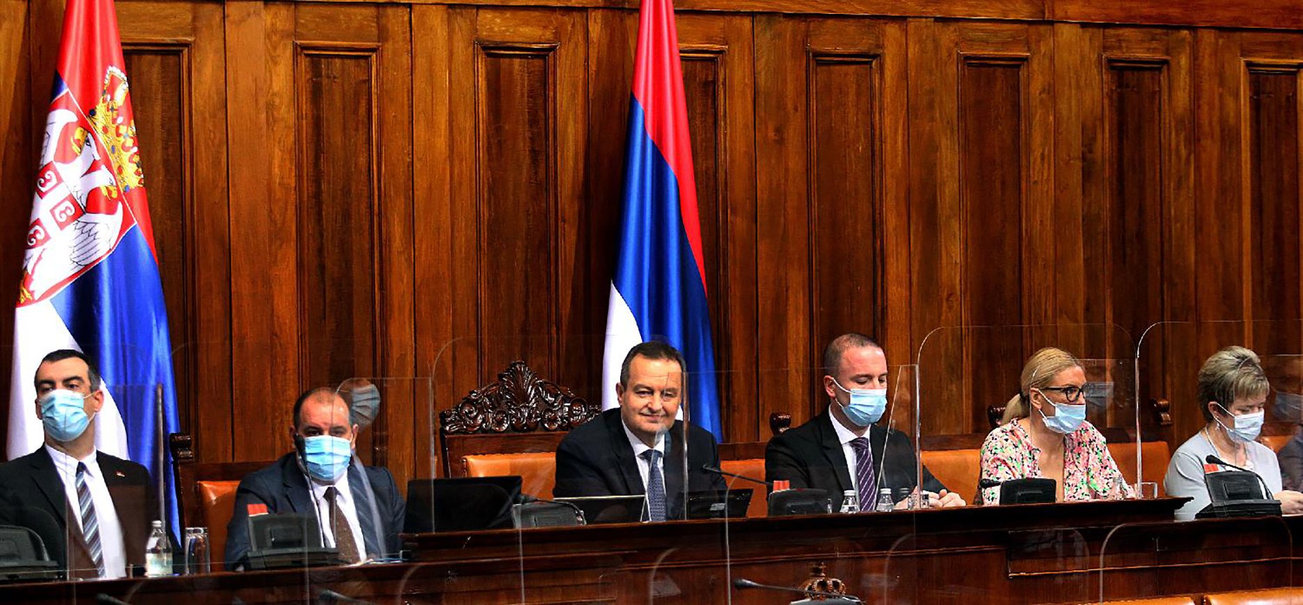 Mesto:  Beograd
Datum: Mon Oct 26 11:35:03 CET 2020
Dogadjaj: POLITIKA - Sednica Skupštine Srbije na kojoj  poslanici razmatraju amandmane Predlog zakona o ministarstvima
Fotoreporter: Aleksandar Barda
Izvor: FoNet