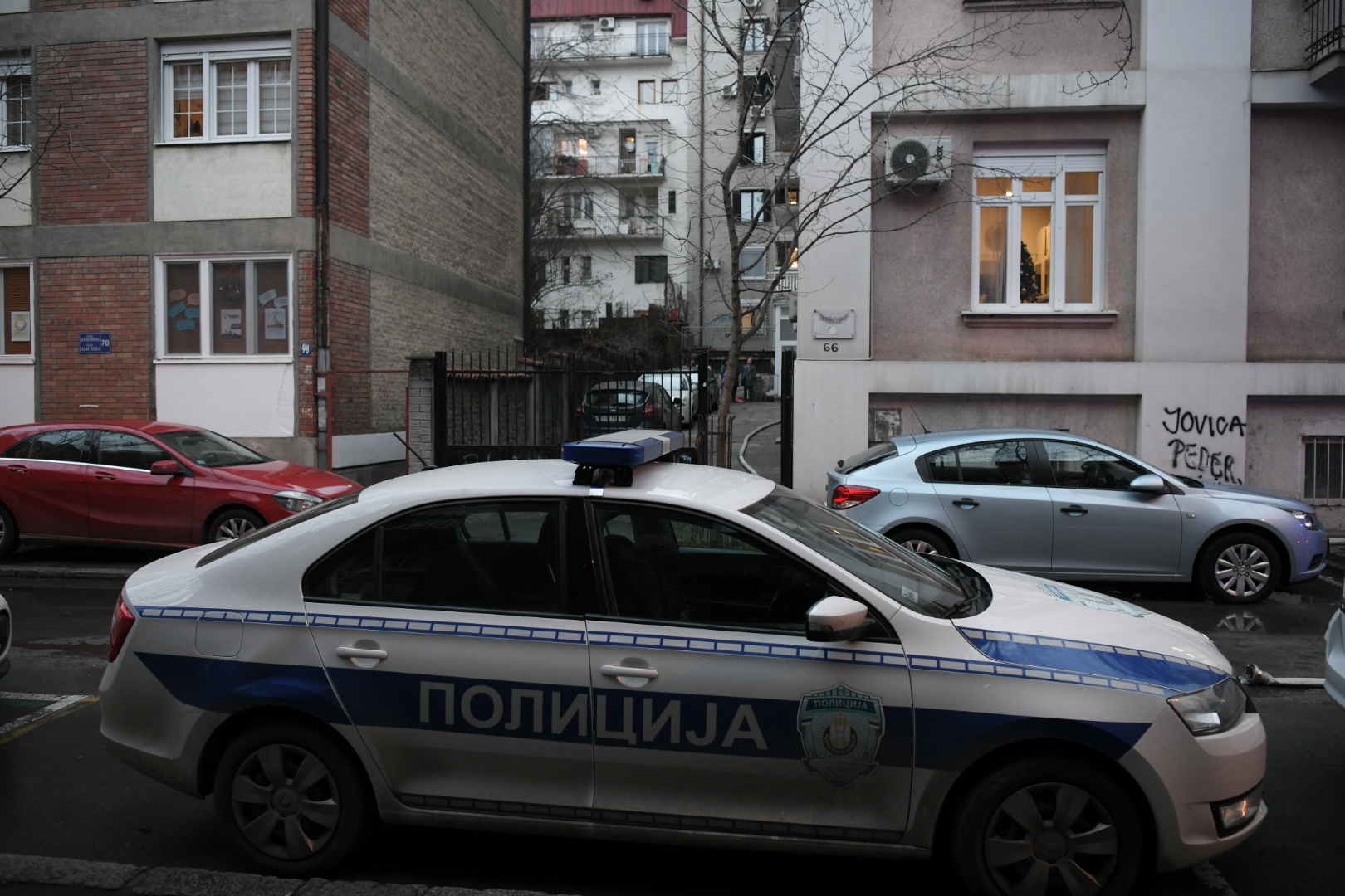 Beograd, 31.12.2020. Požar, Dalmatinska ulica Foto: Dragan Mujan/Nova.rs