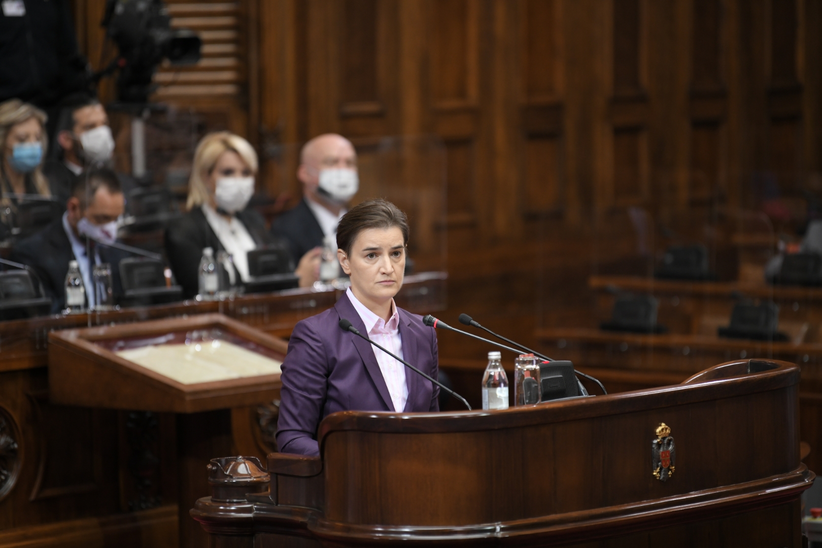 Beograd 28.10.2020. Ana Brnabić Skupština Srbije, poslanici, početak sednice Foto: Dragan Mujan/Nova.rs