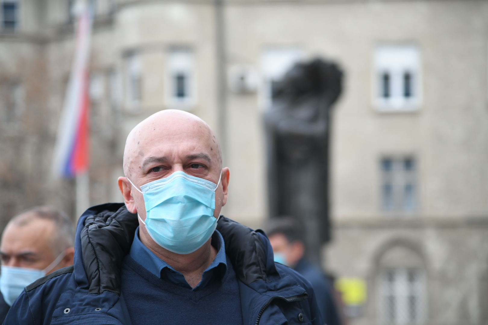 Beograd, 28.12.2020. Palata pravde, Savska ulica, Dr Rade Panić podnosi tužbu protiv Aleksandra Vučića, tužba, Vučić Foto: Nemanja Jovanović/Nova.rs