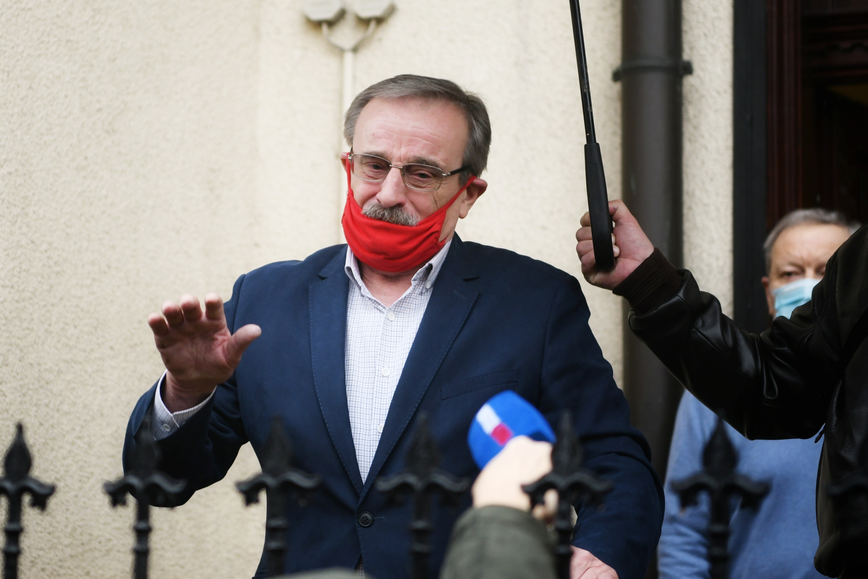 Beograd 30.12.2020. Hrvatska ambasada, skup podrške, zemljotres Foto: Vesna Lalić/Nova.rs