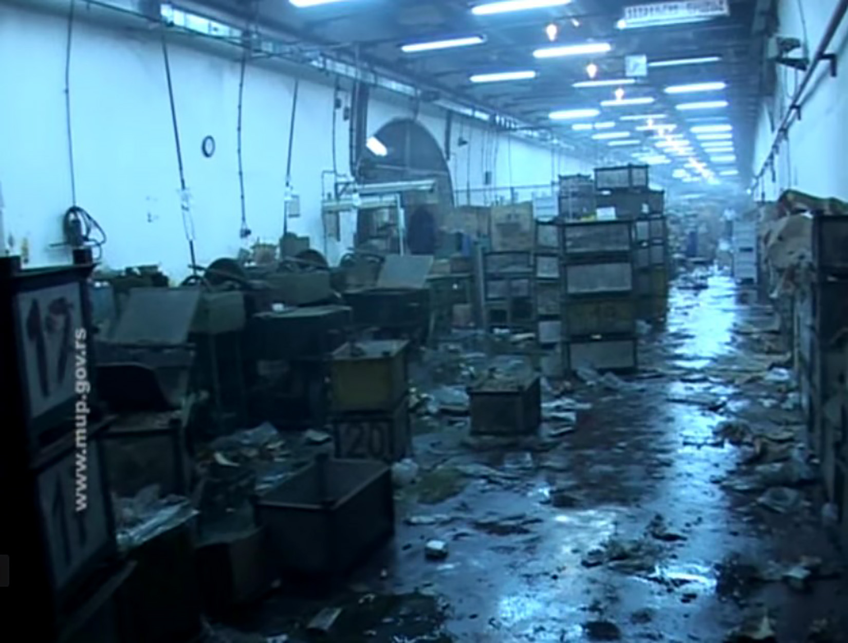 Fabrika Prvi Partizan eksplozija 2009