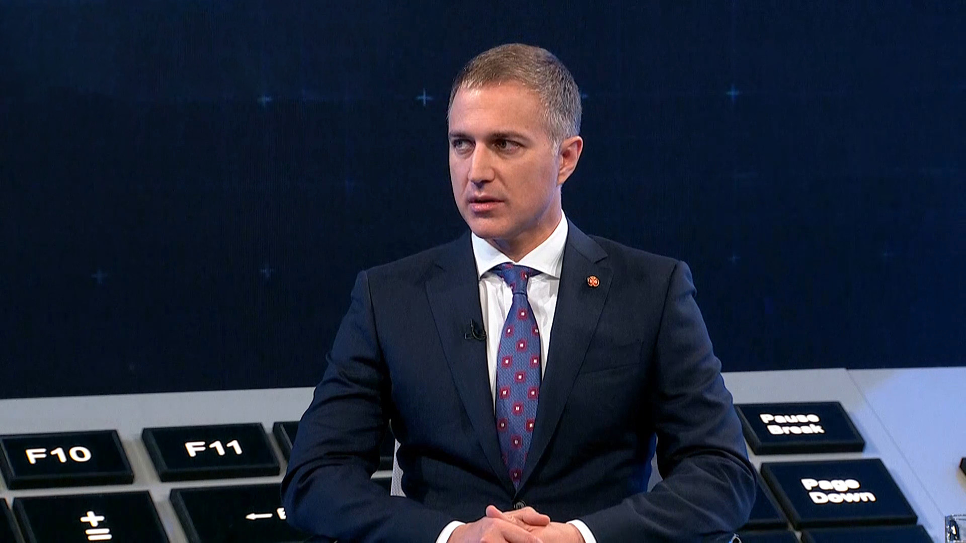 Nebojša Stefanović, emisija Hit Tvit Foto: Printscreem/Tv Pink