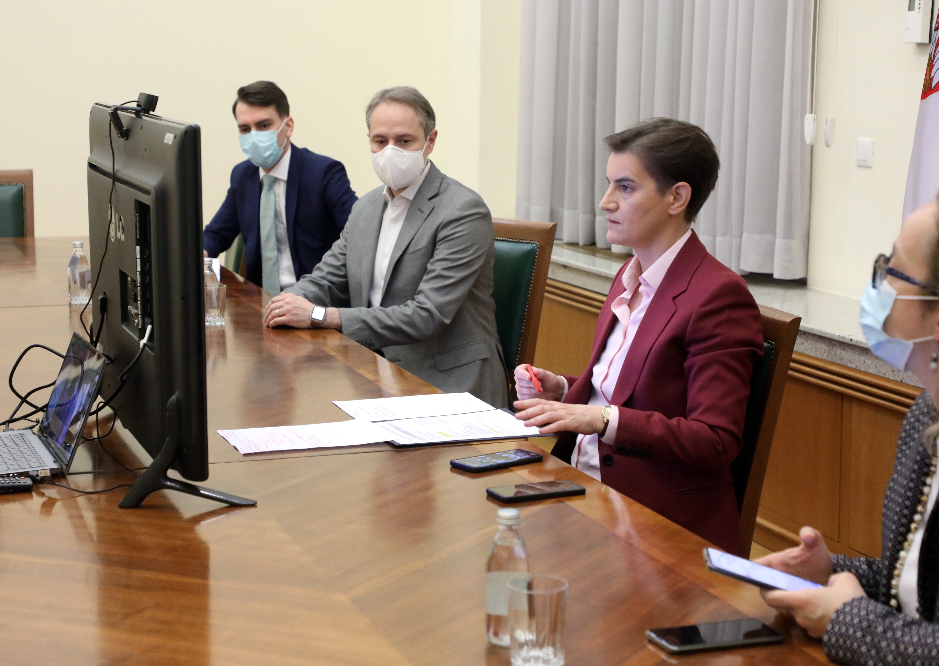 ANA BRNABIC NA ONLAJN KONFERENCIJI