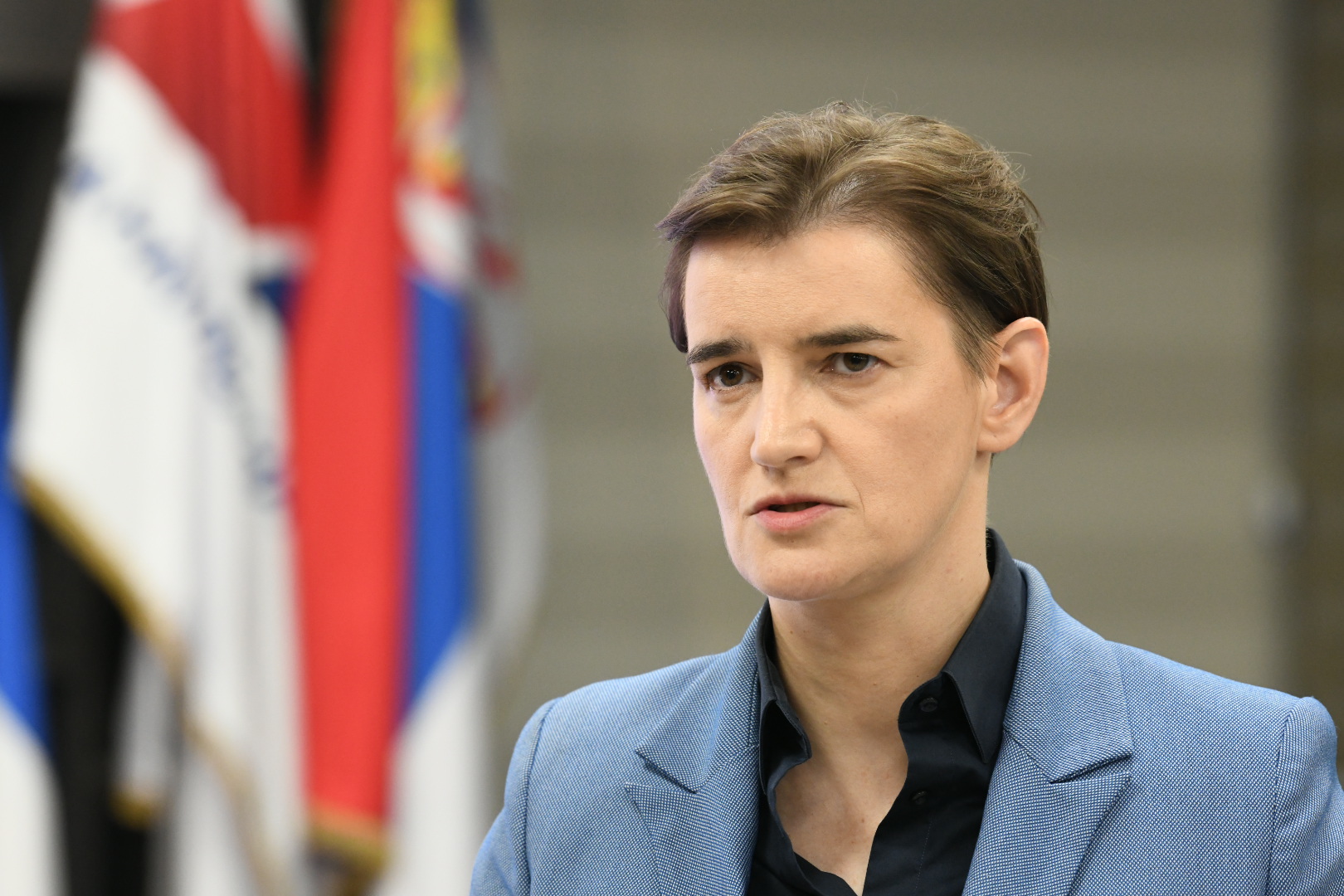 Beograd 21.06.2020 Izbori2020 Ana Brnabic, stab SNS, izborna noc, Foto: Vesna Lalić/Nova.rs