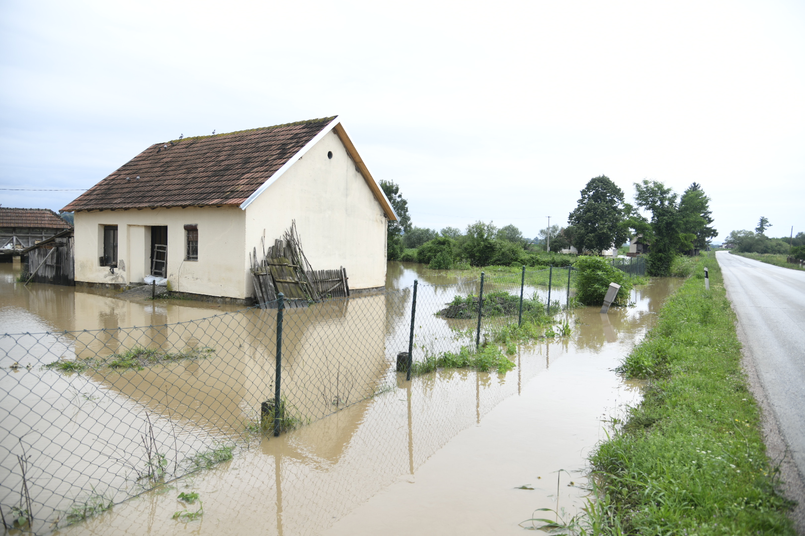 Selo Divci 23.06.2020. Poplave, poplava Foto: Nemanja Jovanović/Nova.rs