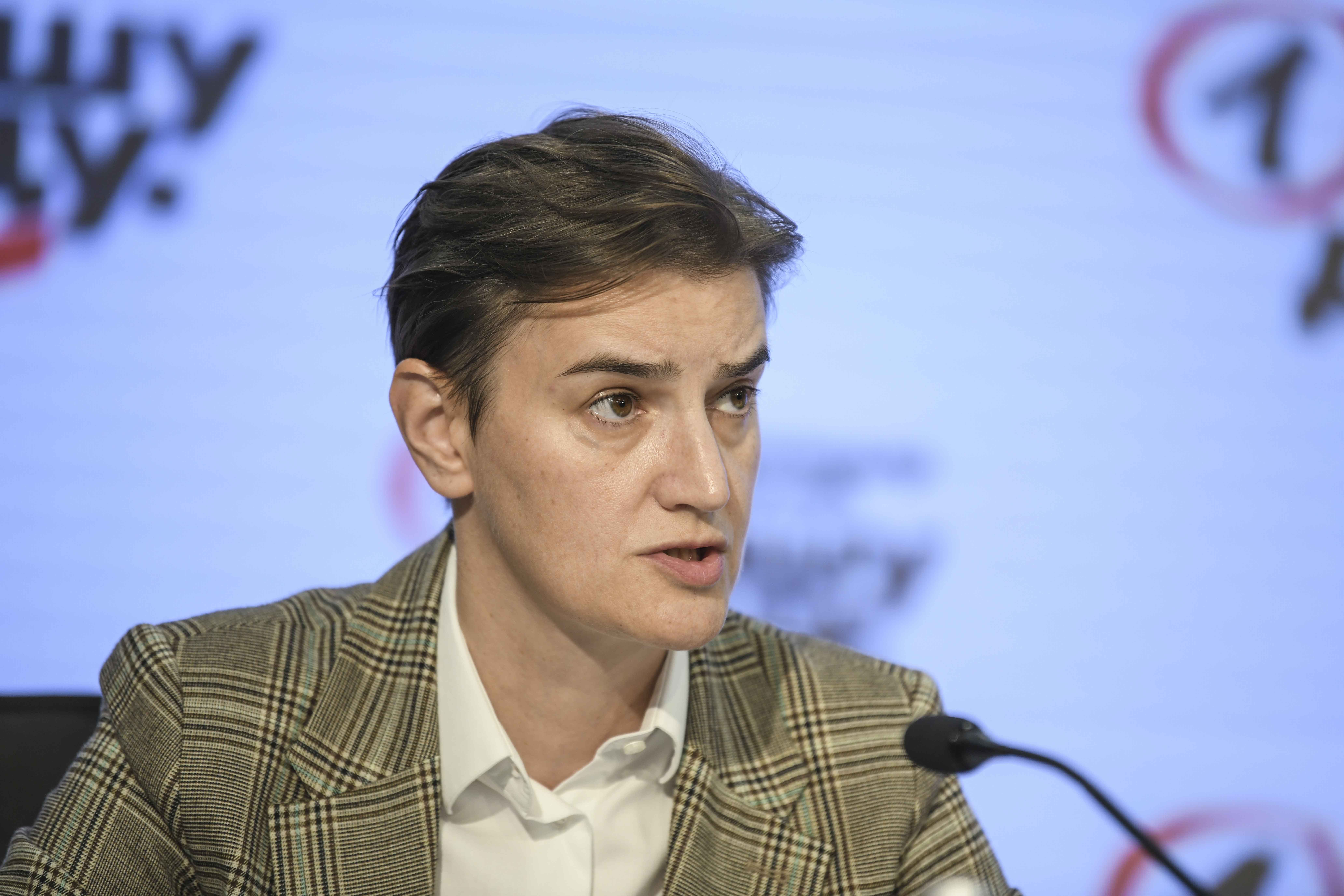 Beograd 25.10.2020. Ana Brnabić. Sednica predsedništva, skupština Srpske napredne stranke, SNS, Srpka napredna stranka Foto: Dragan Mujan/Nova.rs