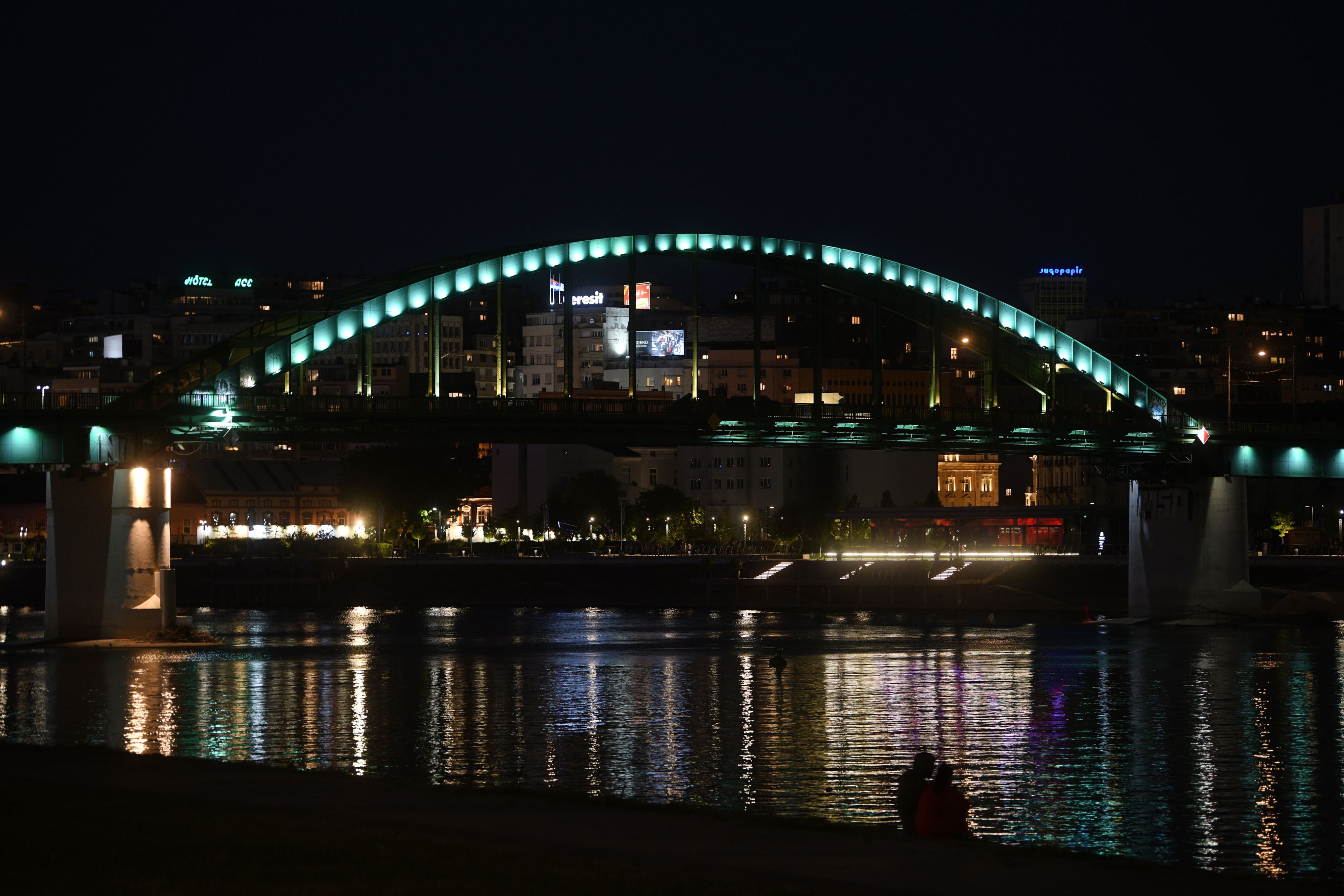 Beograd, 7.5.2020. Beograd na vodi, kraj vanrednog stanja, kej, most Foto: Filip Krainčanić/Nova.rs