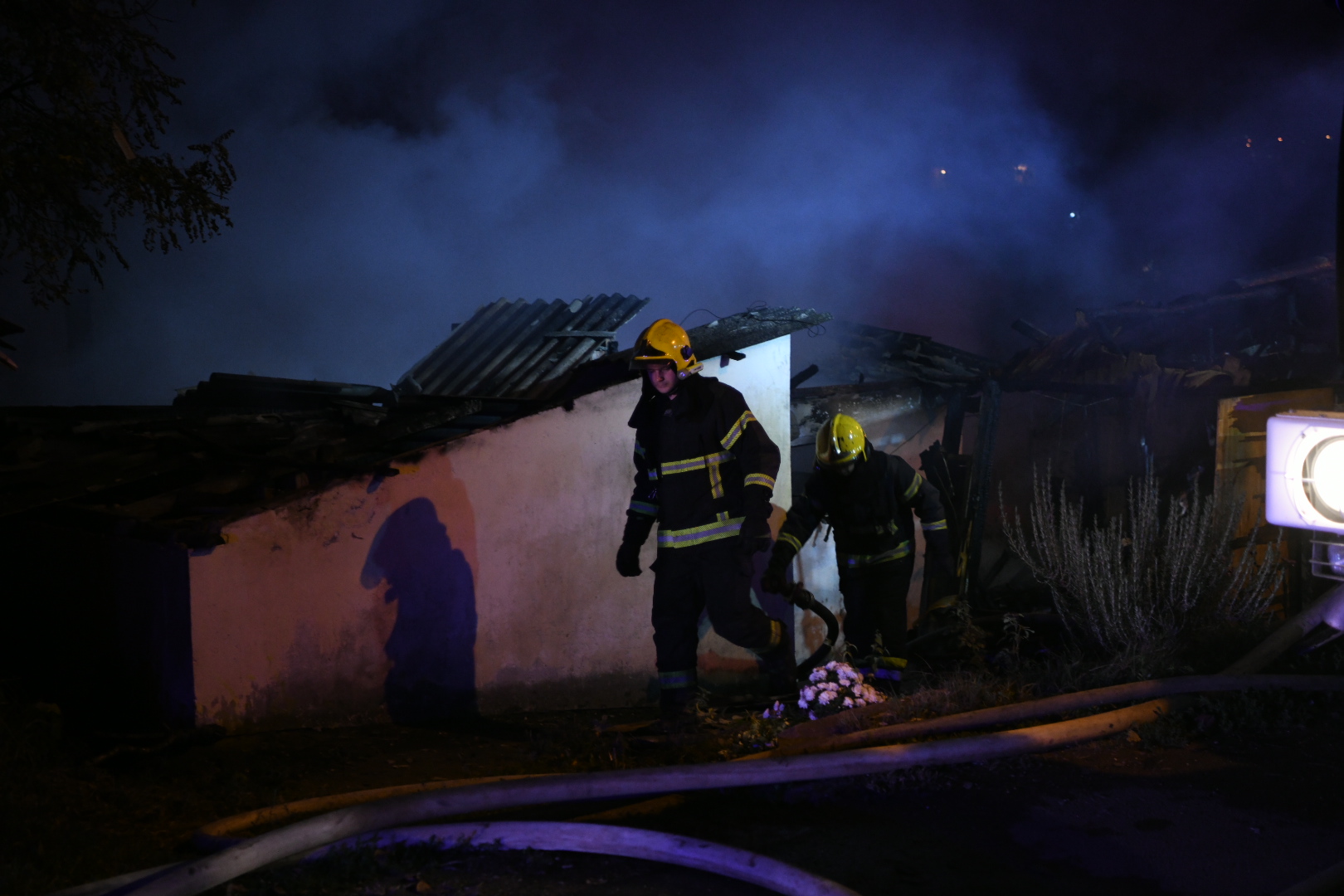 Beograd 04. novembar 2020. Vinca pozar vatrogasci Foto:Vesna Lalić/Nova.rs