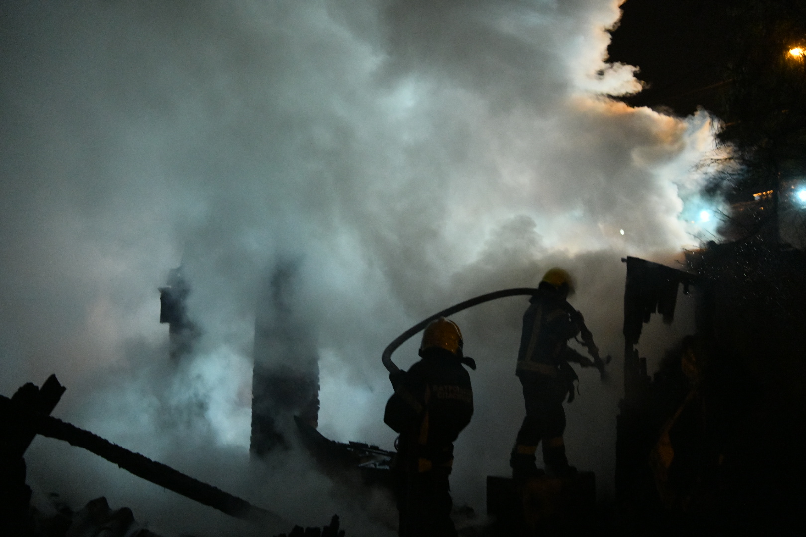 Beograd 04. novembar 2020. Vinca pozar vatrogasci Foto:Vesna Lalić/Nova.rs