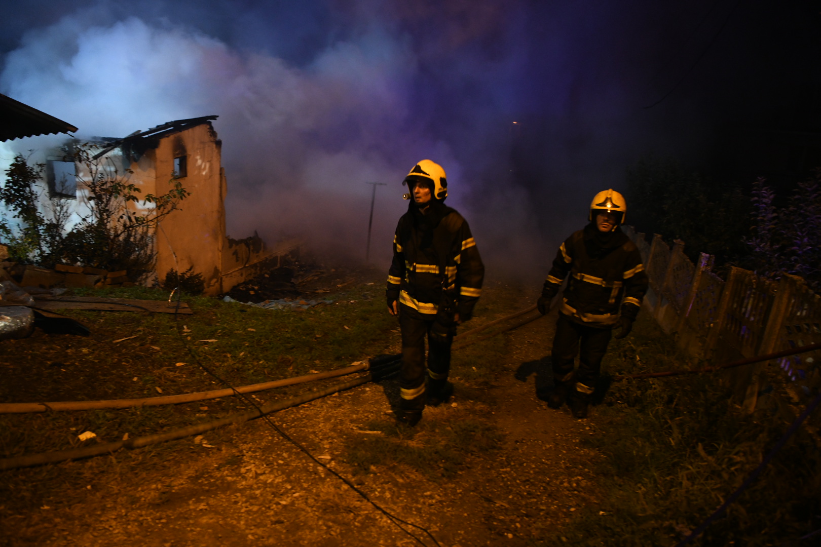 Beograd 04. novembar 2020. Vinca pozar vatrogasci Foto:Vesna Lalić/Nova.rs