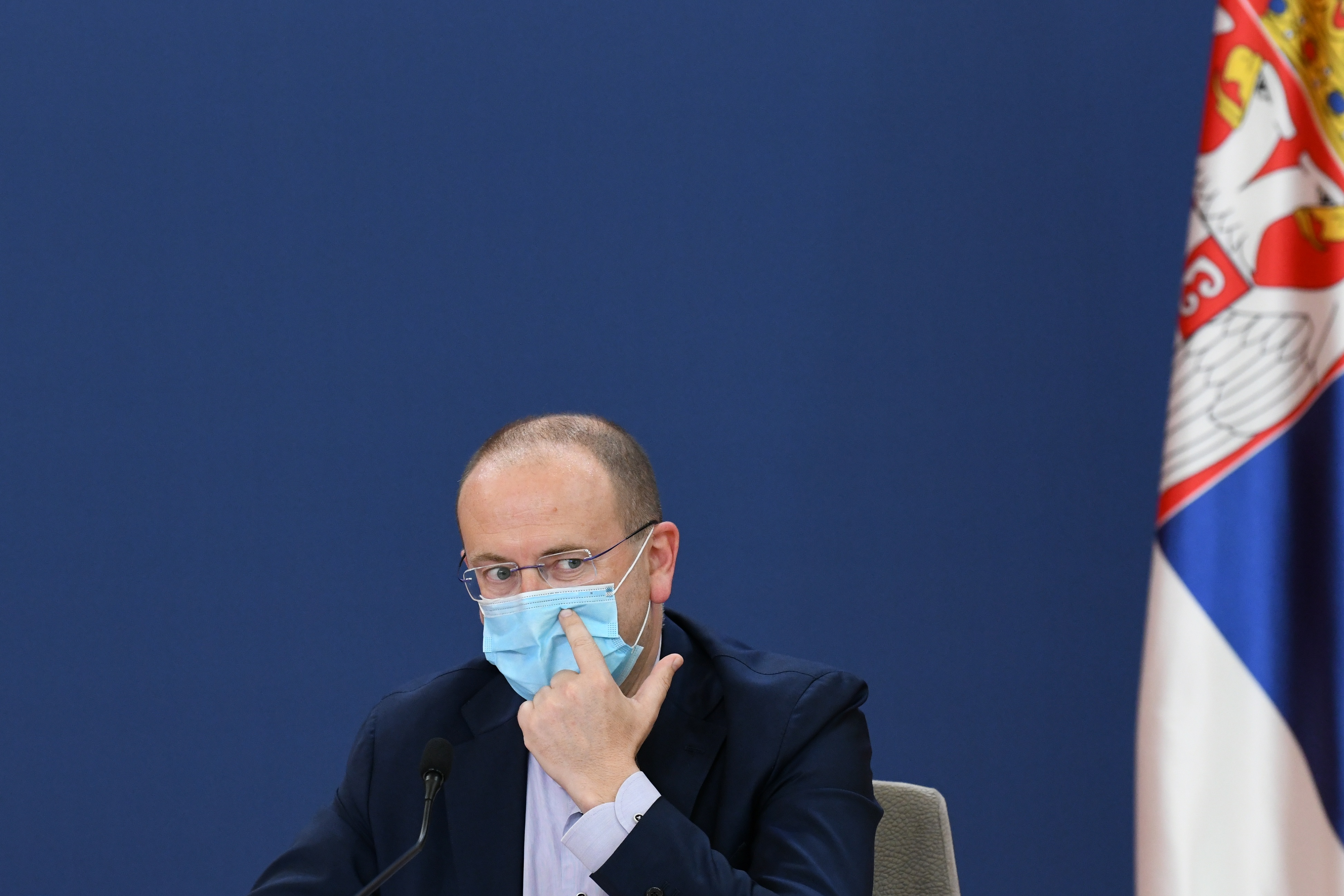 Beograd 29.07.2020. Zoran Gojković, pokrajinski sekretar za zdravstvo. Konferencija za novinare, KZN, KZŠ, Krizni štab, koronavirus Foto: Dragan Mujan/Nova.rs