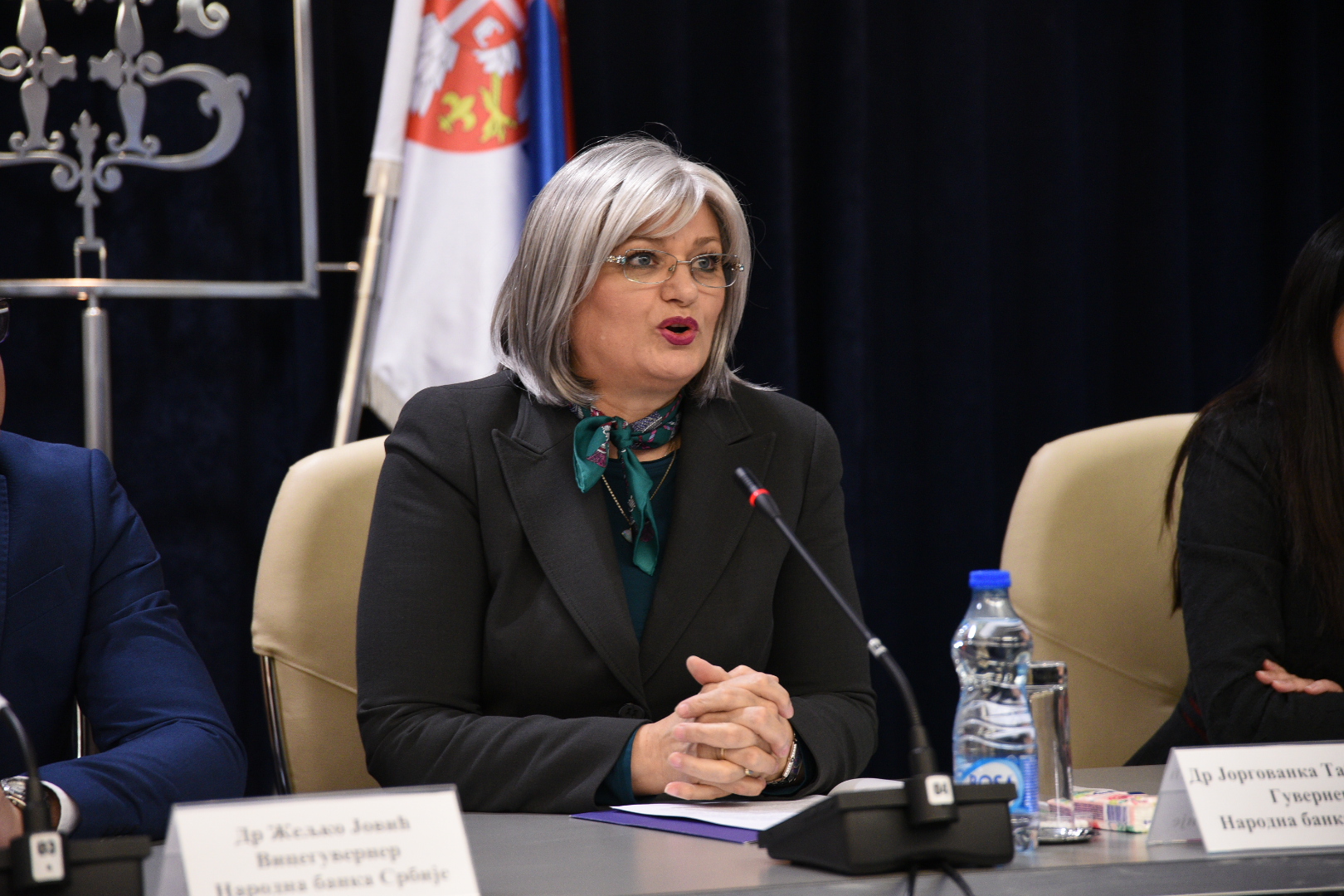 Beograd 11.03.2020. Jorgovanka Tabaković, Narodna banka Srbije, konferencija za novinare Foto:Dragan Mujan/Nova.rs