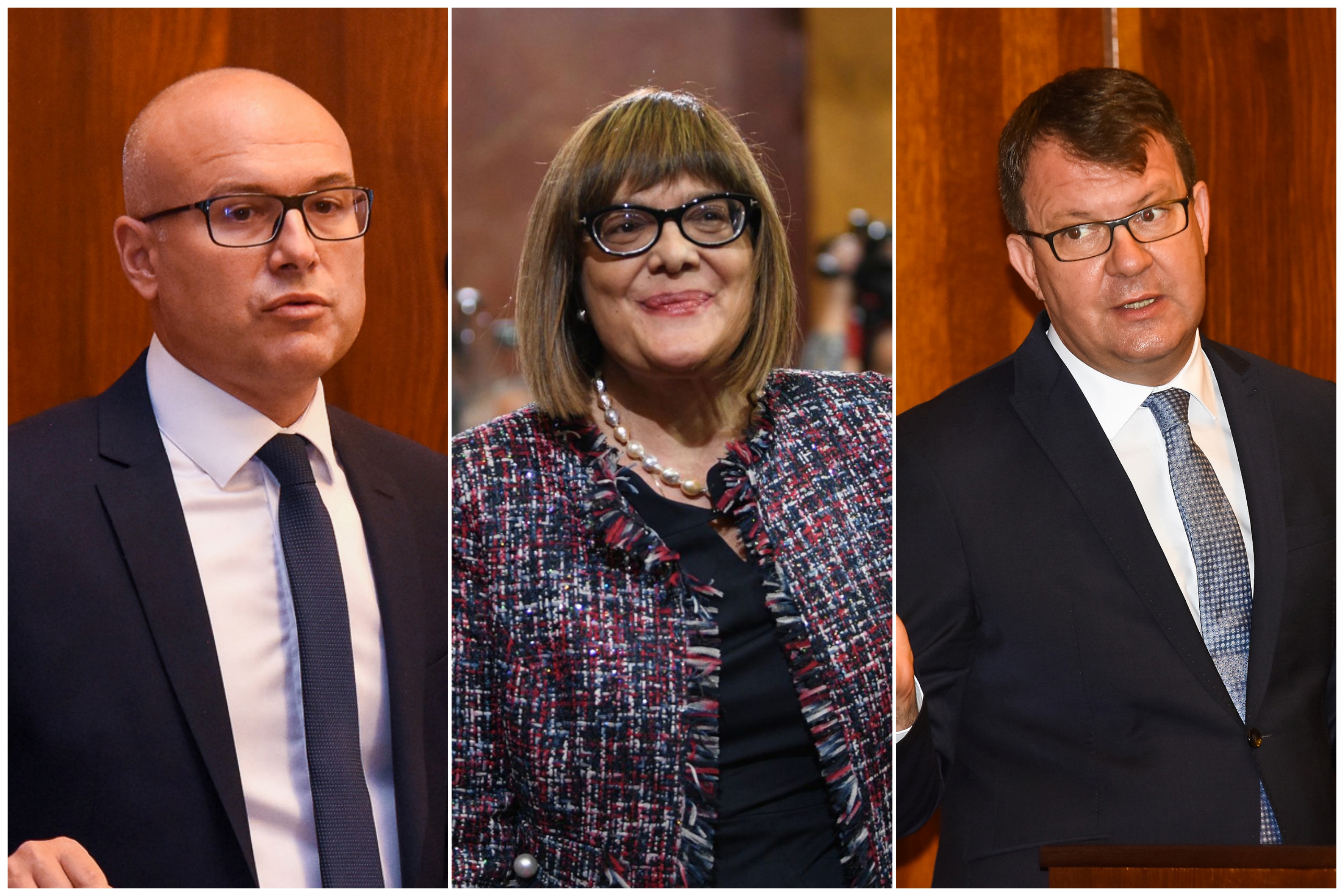 Milos Vucevic, Maja Gojkovic i Igor Mirovic