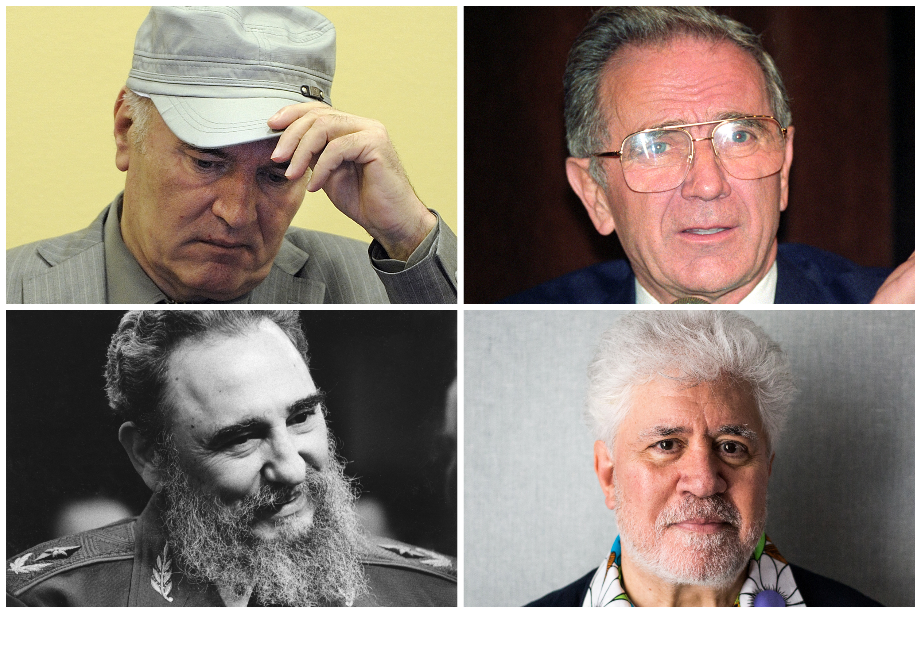 Kombo: Fidel Kastro, Milan Panić, Ratko Mladić, Pedro Almodovar