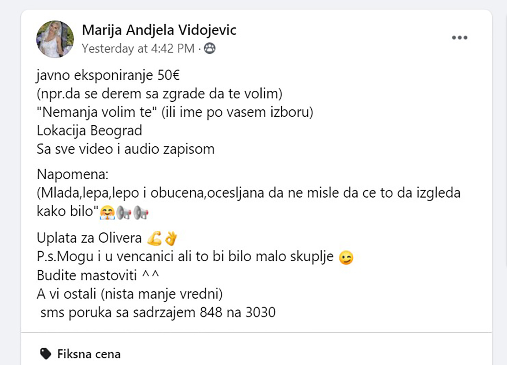 Budi human - Humanitarne licitacije