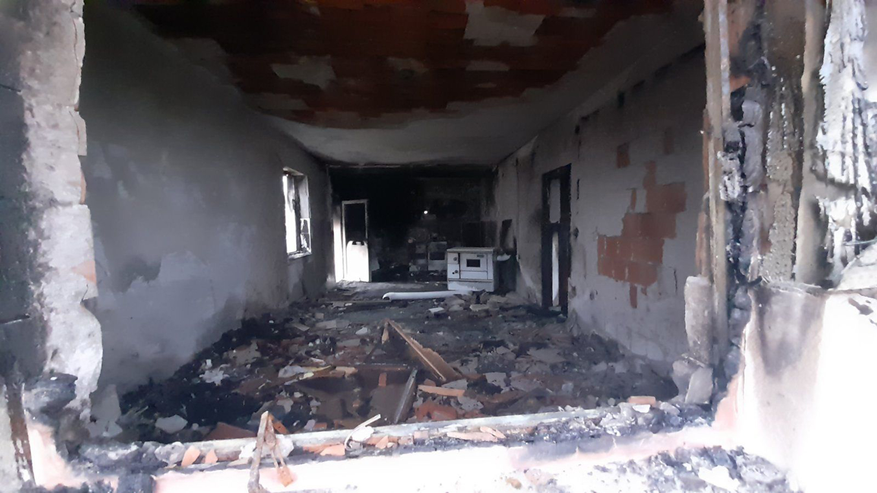 podmetnuti požar u selu kod Kragujevca