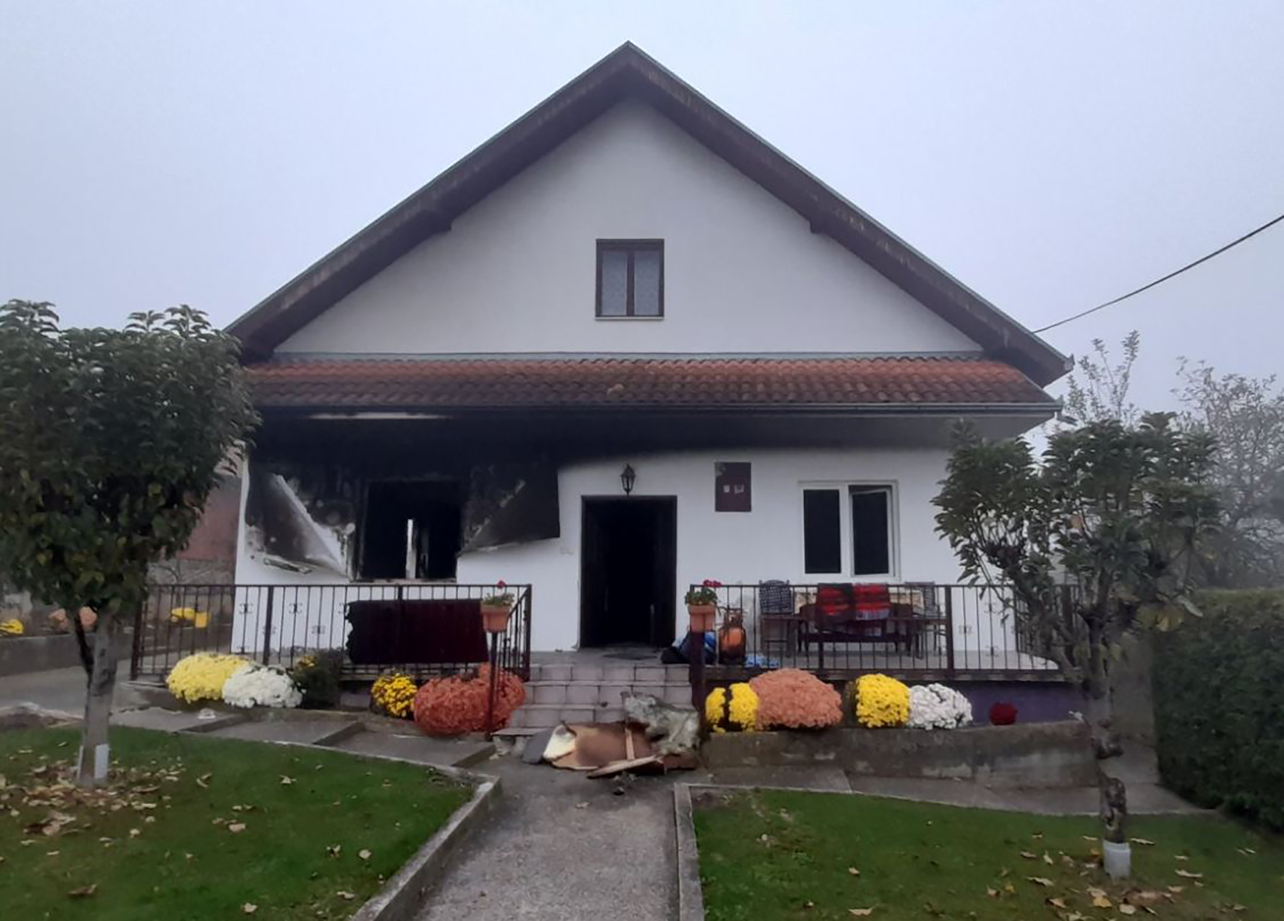 podmetnuti požar u selu kod Kragujevca