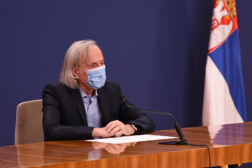Beograd 19.07.2020. Mijomir Pelemiš, infektolog. Konferencija za novinare, KZN, KZŠ, Krizni štab, koronavirus Foto: Dragan Mujan/Nova.rs