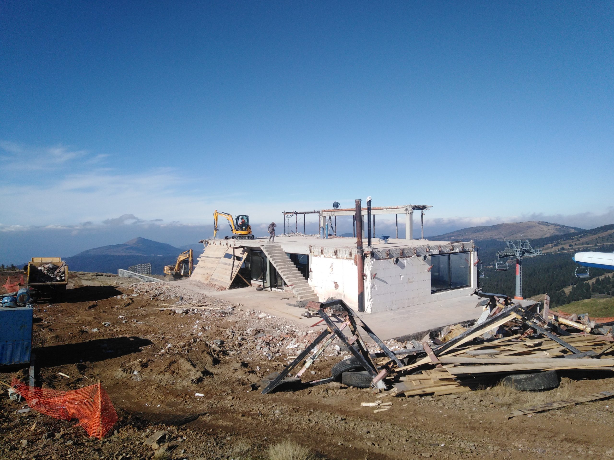 Kopaonik, Rusenje objekta na Pancicevom vrhu, Pancicev vrh, poslao Nenad Bozovic
