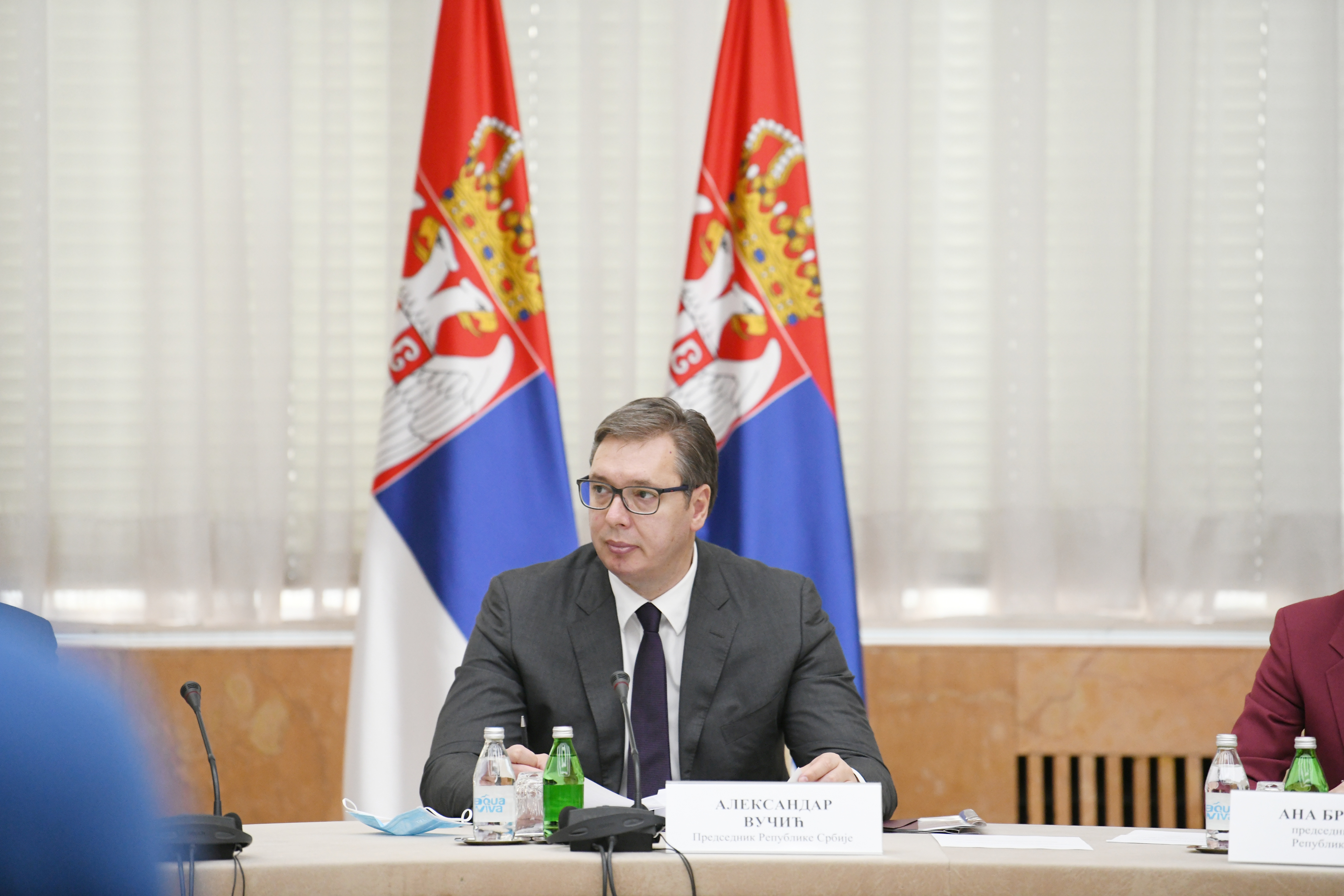 Beograd, 02.11.2020. Palata Srbija, Posebna sednica Vlada Srbije, predsednik Aleksandar Vucic Foto: Vesna Lalić/Nova.rs
