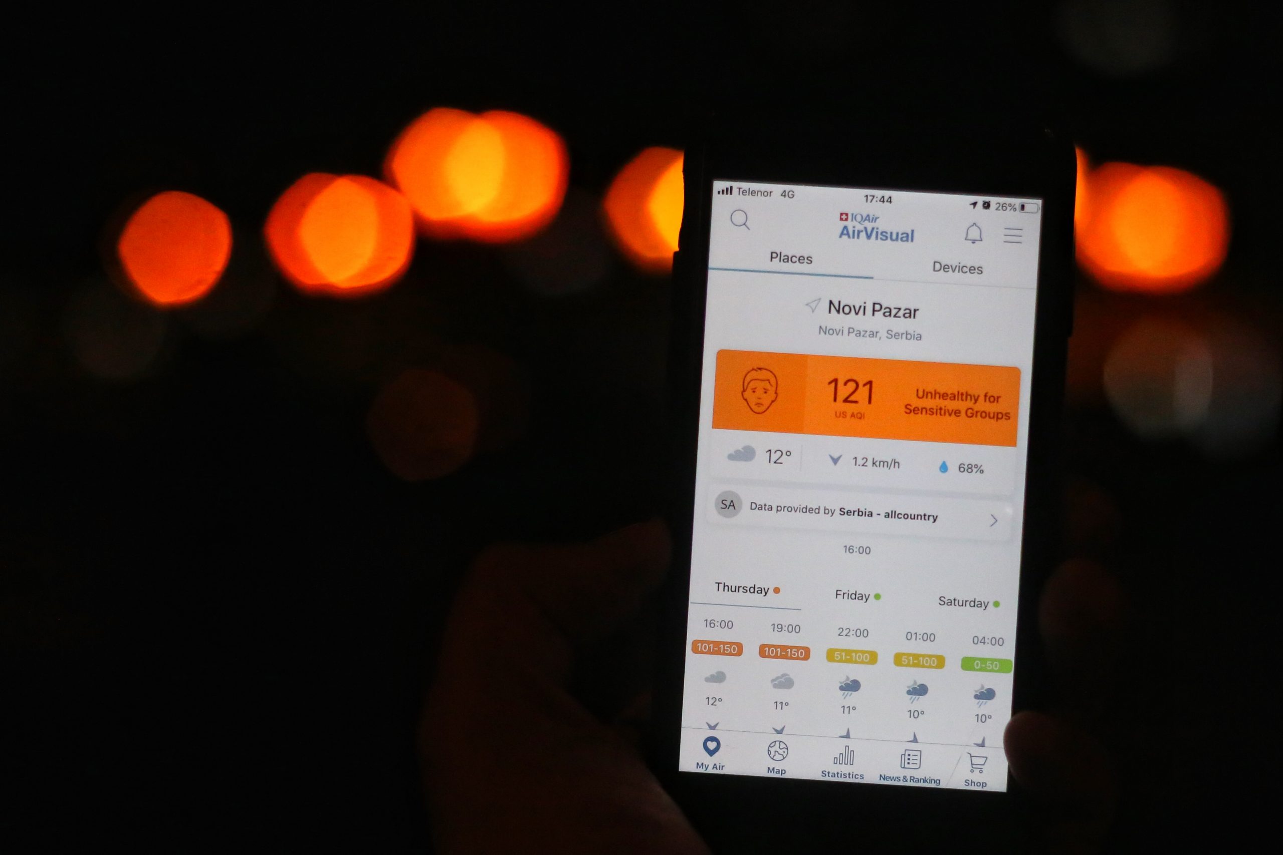 Novi Pazar zagađenje