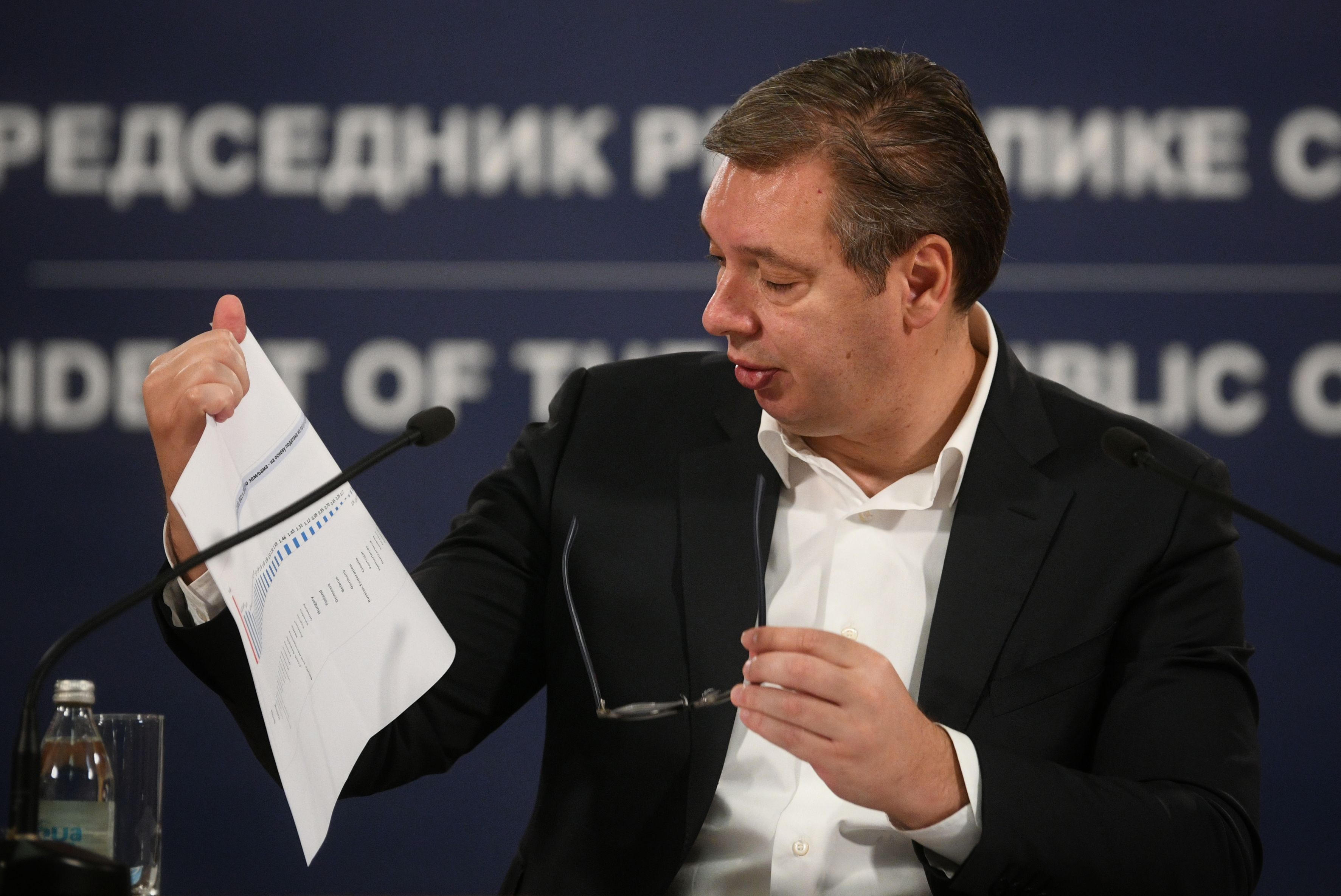 Beograd, 12.11.2020. Aleksandar Vučić, Predsedništvo, obraćanje predsednika Foto: Filip Krainčanić/Nova.rs