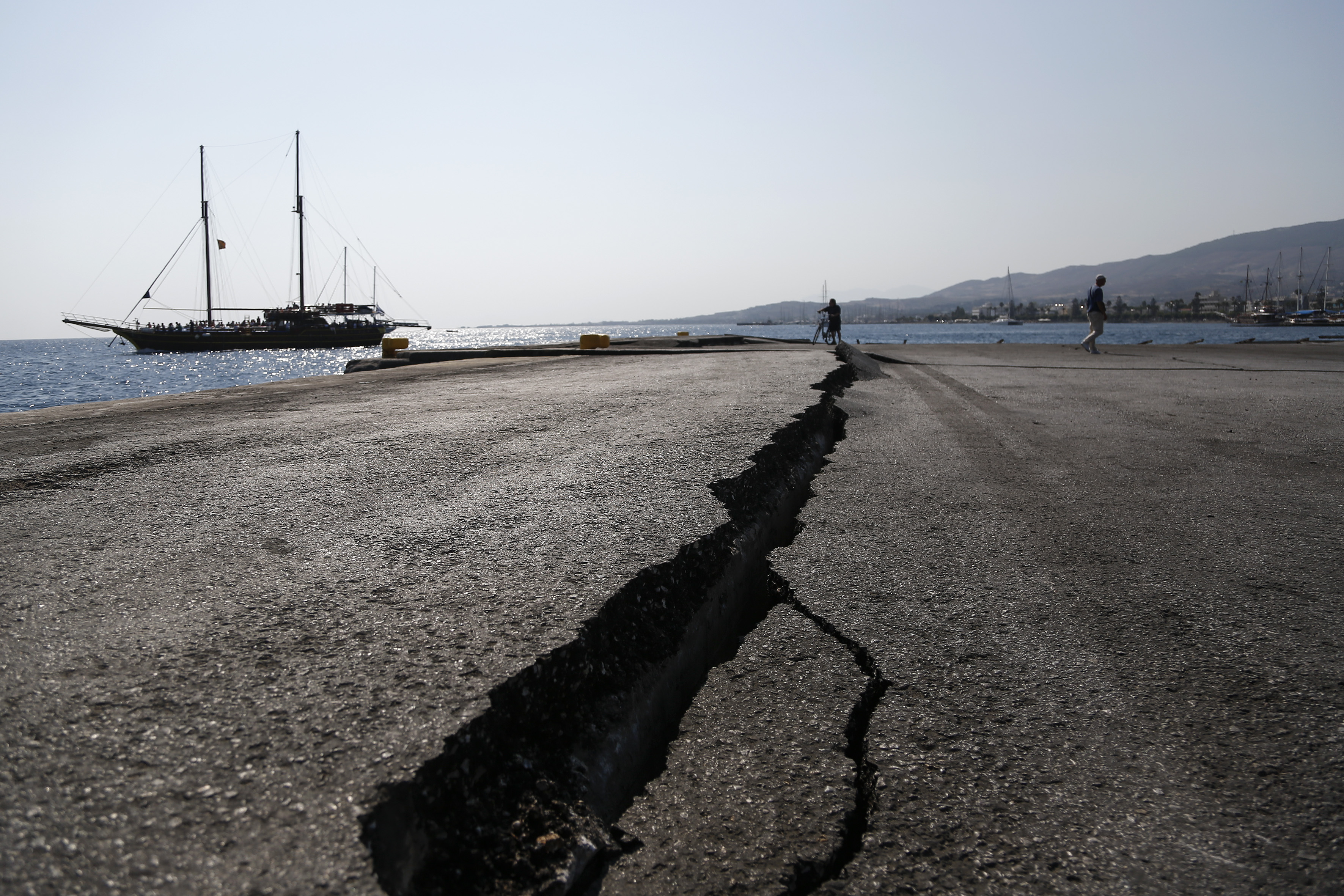 Two deaths from earthquake-related damage on island of Kos