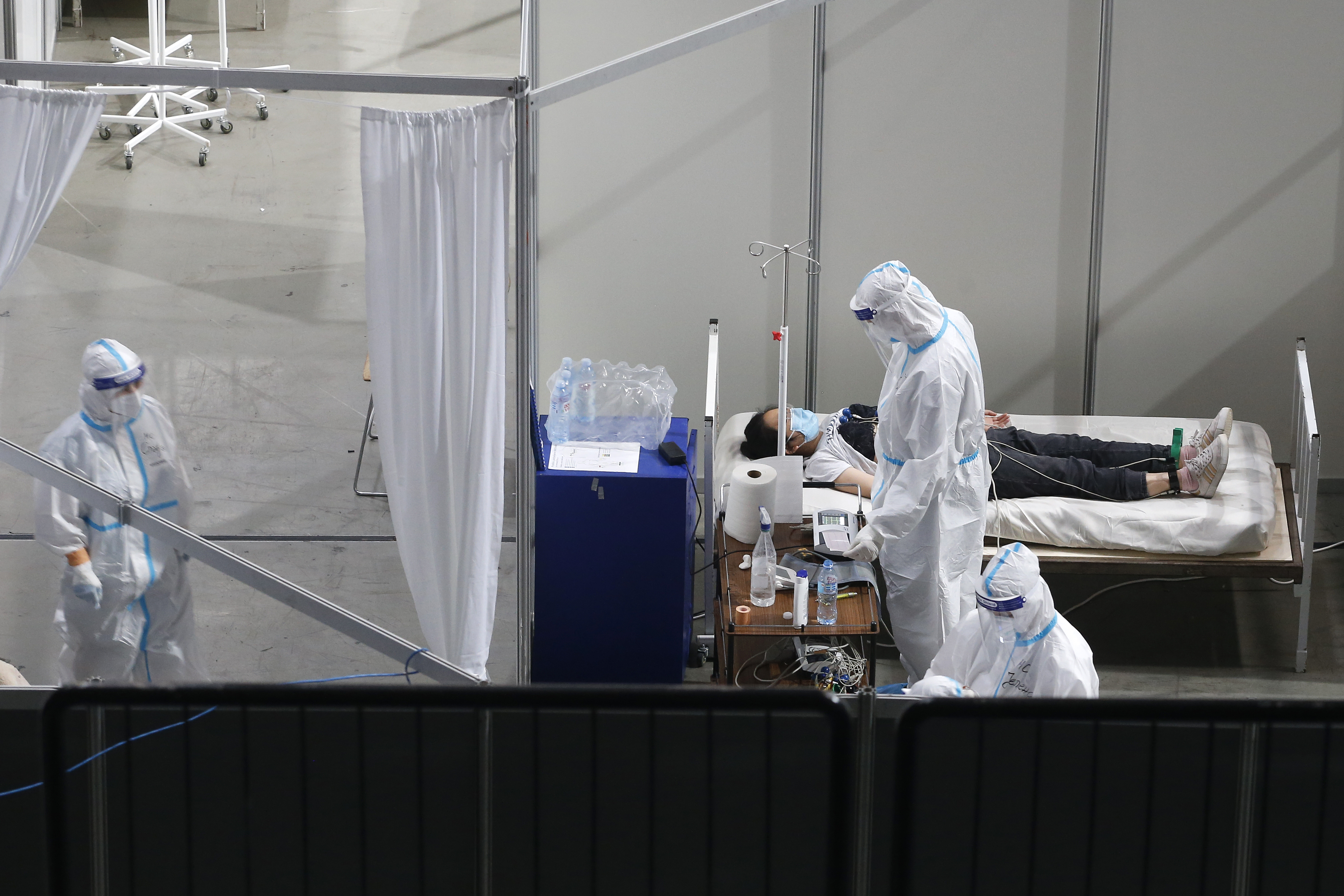 Koronavirus Arena Bolnica Beograd, Makeshift Covid-19 hospital in Belgrade