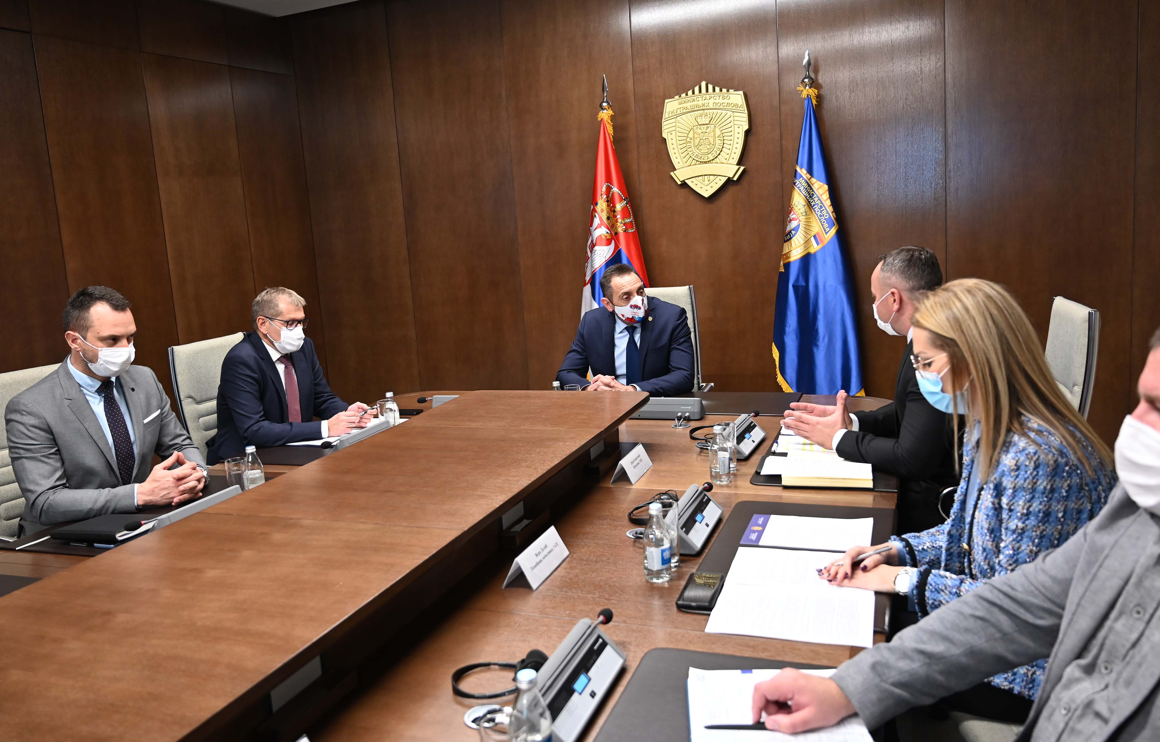 Aleksnadar Vulin kolegijum uprava kriminalisticke policije