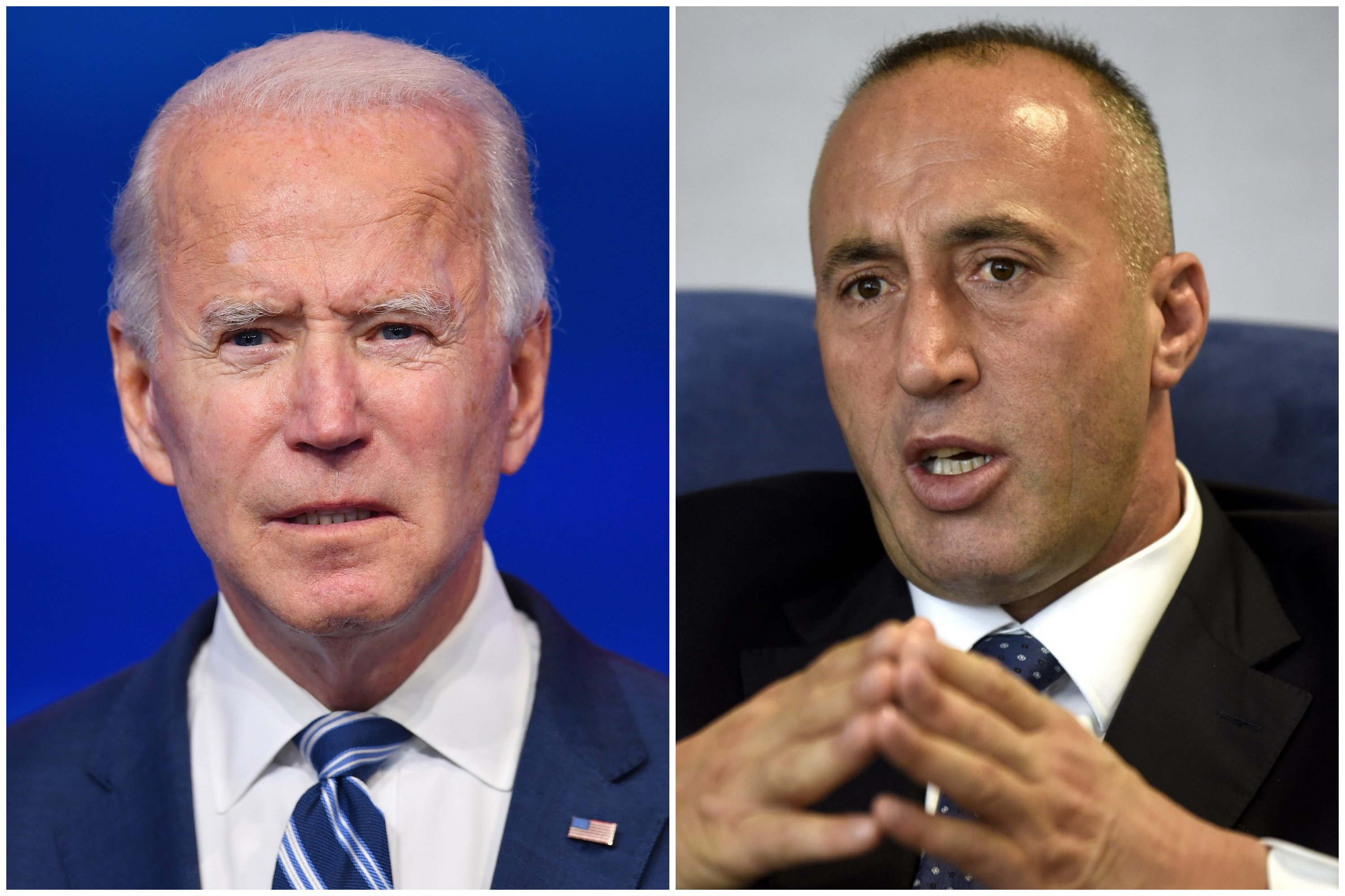 Džo Bajden, Ramuš Haradinaj Foto: Angela Weiss / AFP / Profimedia / Arhiva