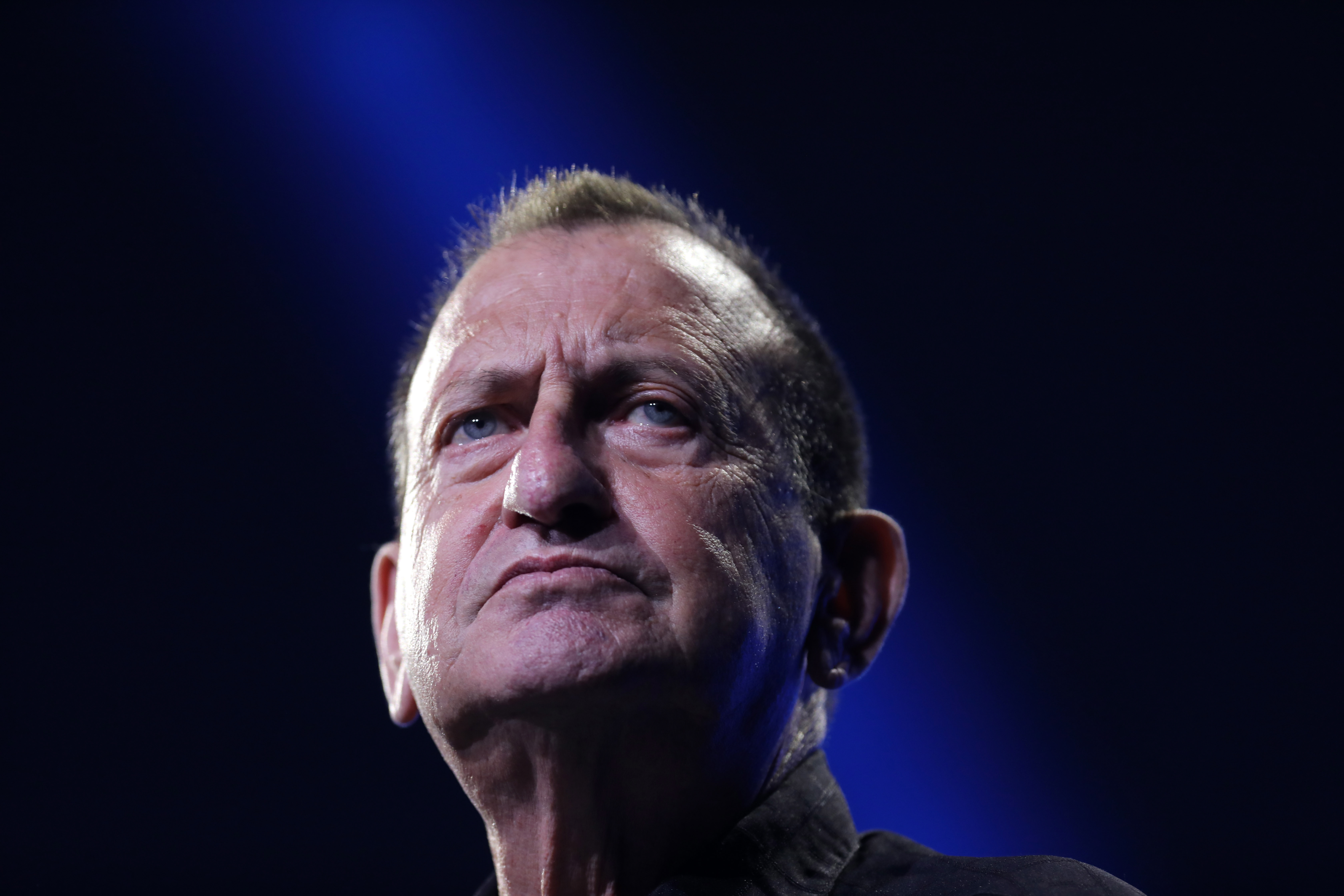 epa07819379 Ron Huldai mayor of Tel Aviv speaks during the 'Influencers Conference' of the Israeli leading News Channel 12 in Tel Aviv, Israel, 05 September 2019. Israeli legislative election will be held on 17 September.  EPA-EFE/ABIR SULTAN