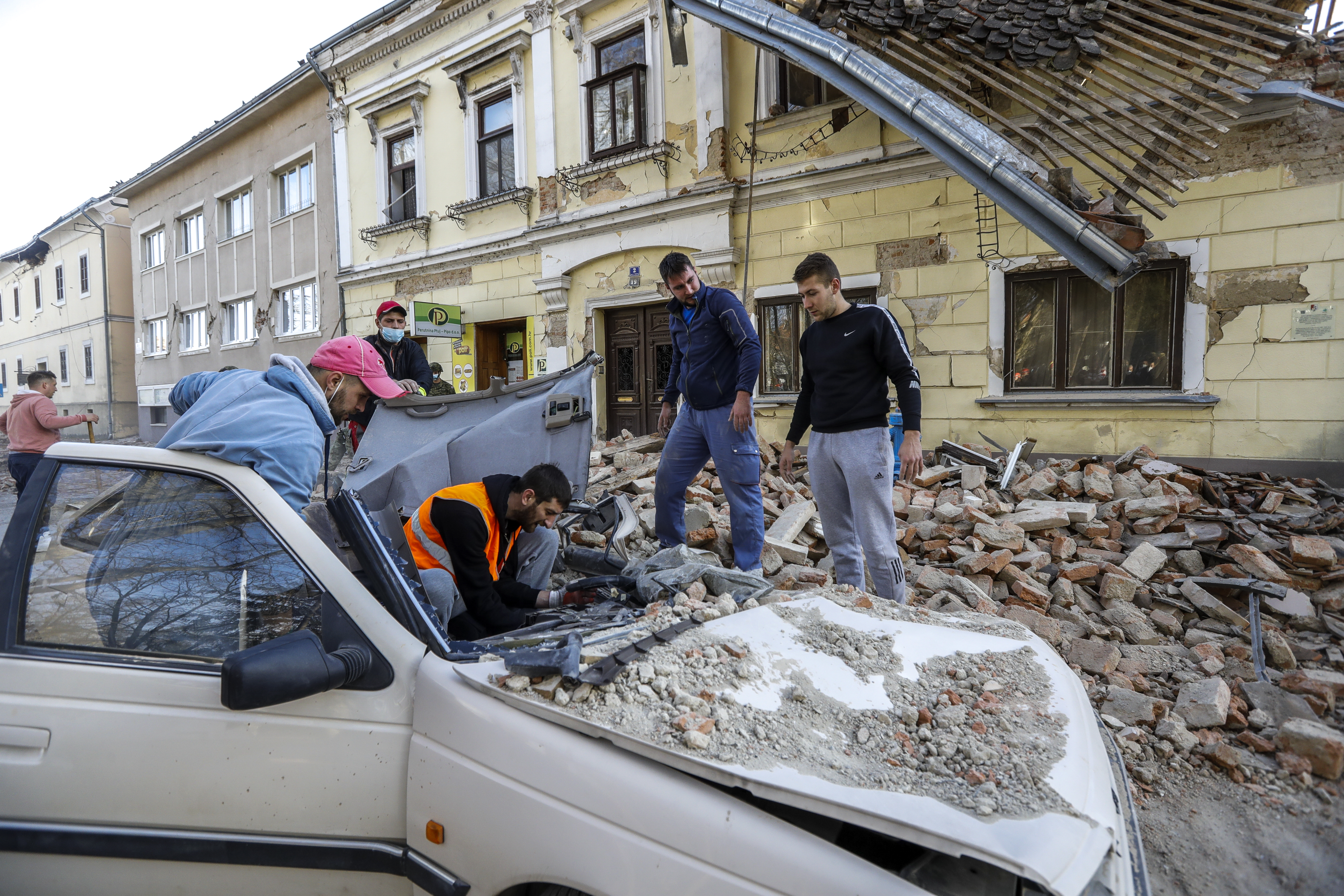 A 6.4 magnitude earthquake strikes Croatia