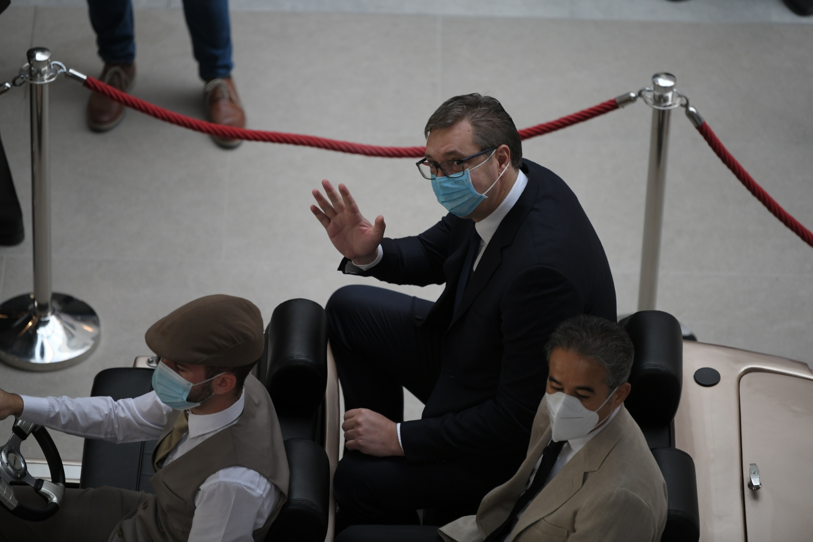 Beograd, 30.10.2020. Tržni centar Galerija otvaranje, Aleksandar Vučić Foto: Dragan Mujan/Nova.rs