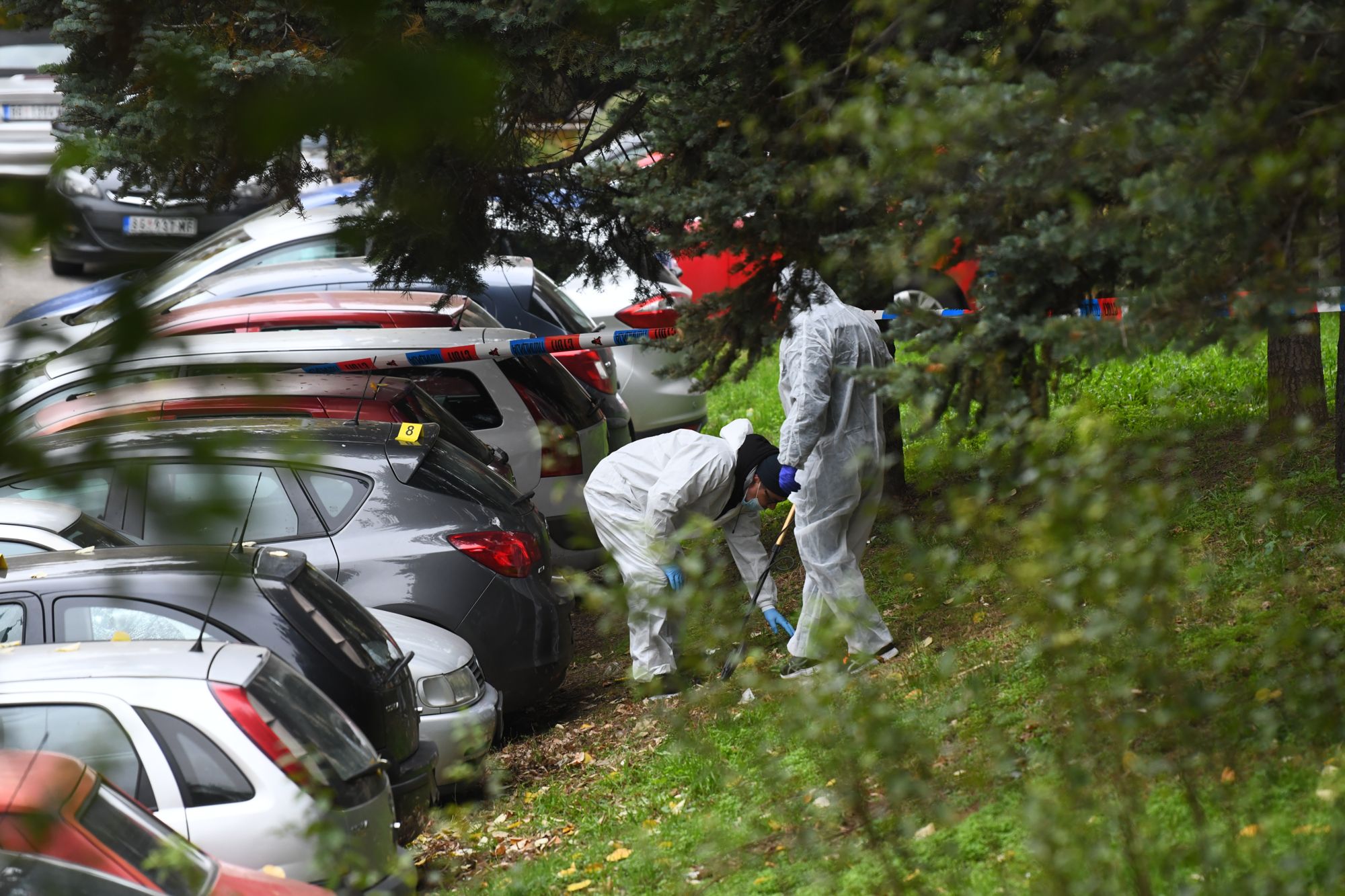Beograd, 11.11.2020. Hronika, Ubistvo, Naselje Braće Jerković, Vedran Repčić (sin fudbalera Srebrenko Repčić), policija, policajac, uviđaj Foto: Goran Srdanov/Nova.rs