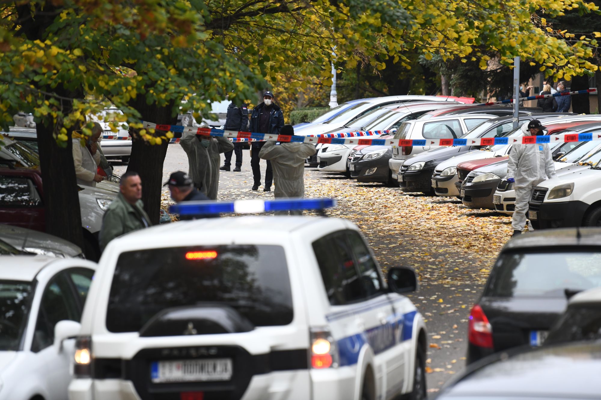 Beograd, 11.11.2020. Hronika, Ubistvo, Naselje Braće Jerković, Vedran Repčić (sin fudbalera Srebrenko Repčić), policija, policajac, uviđaj Foto: Goran Srdanov/Nova.rs