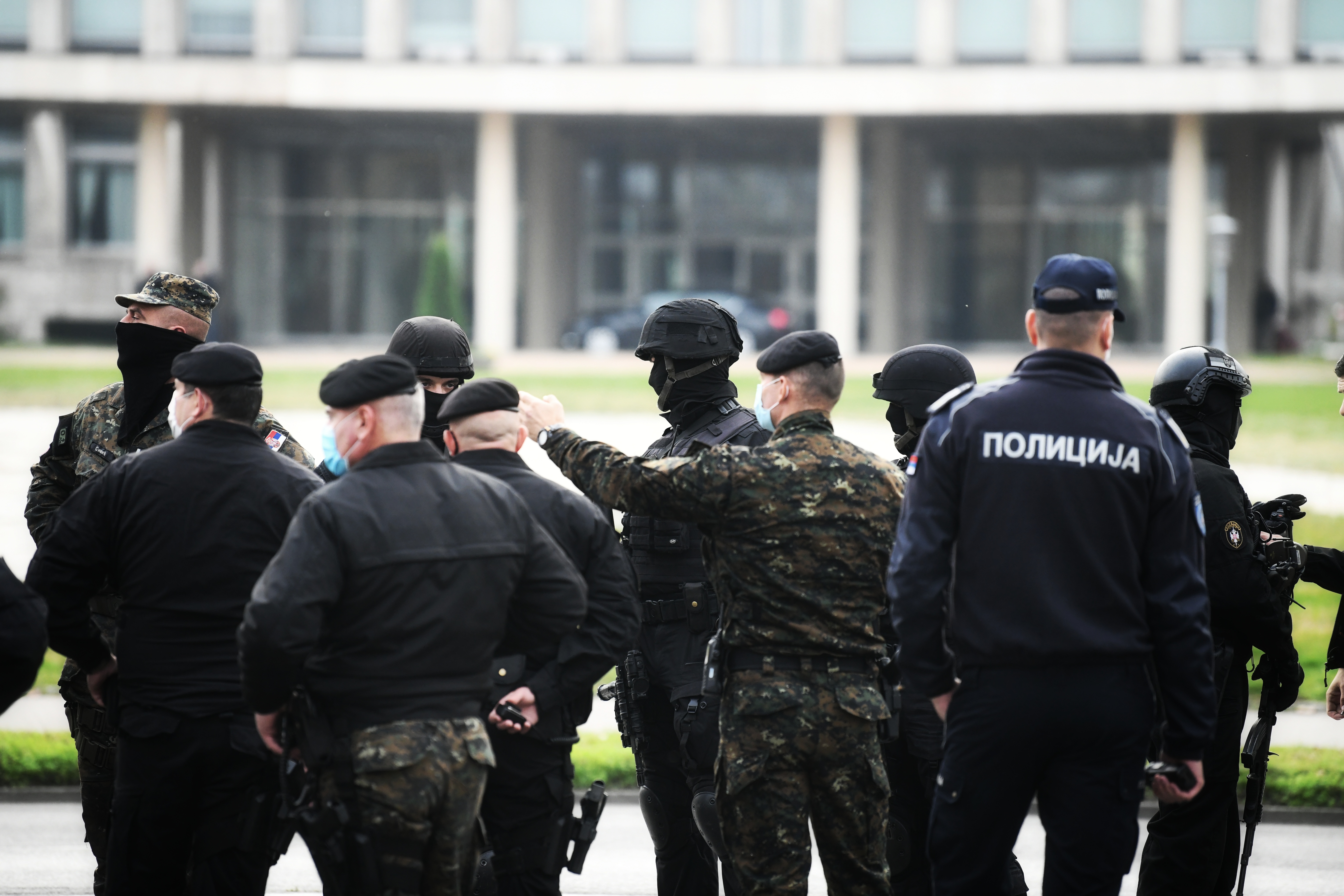 Beograd, 16.11.2020. Palata Srbija, MUP, Policija, vežba, Generalna proba, taktičke vežbe, pokazne vežbe, žandarmerija Foto: Vesna Lalić/Nova.rs