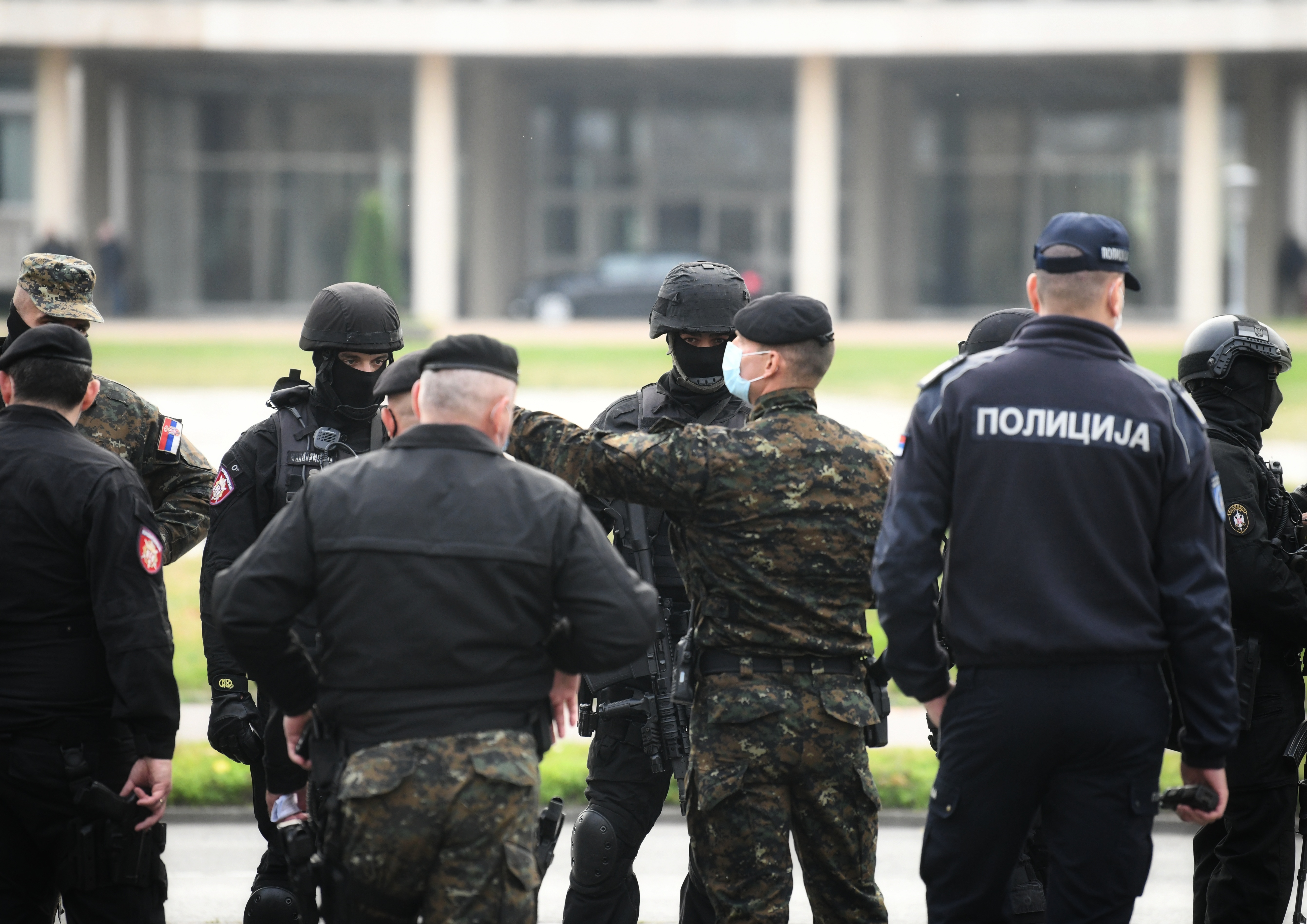 Beograd, 16.11.2020. Palata Srbija, MUP, Policija, vežba, Generalna proba, taktičke vežbe, pokazne vežbe, žandarmerija Foto: Vesna Lalić/Nova.rs