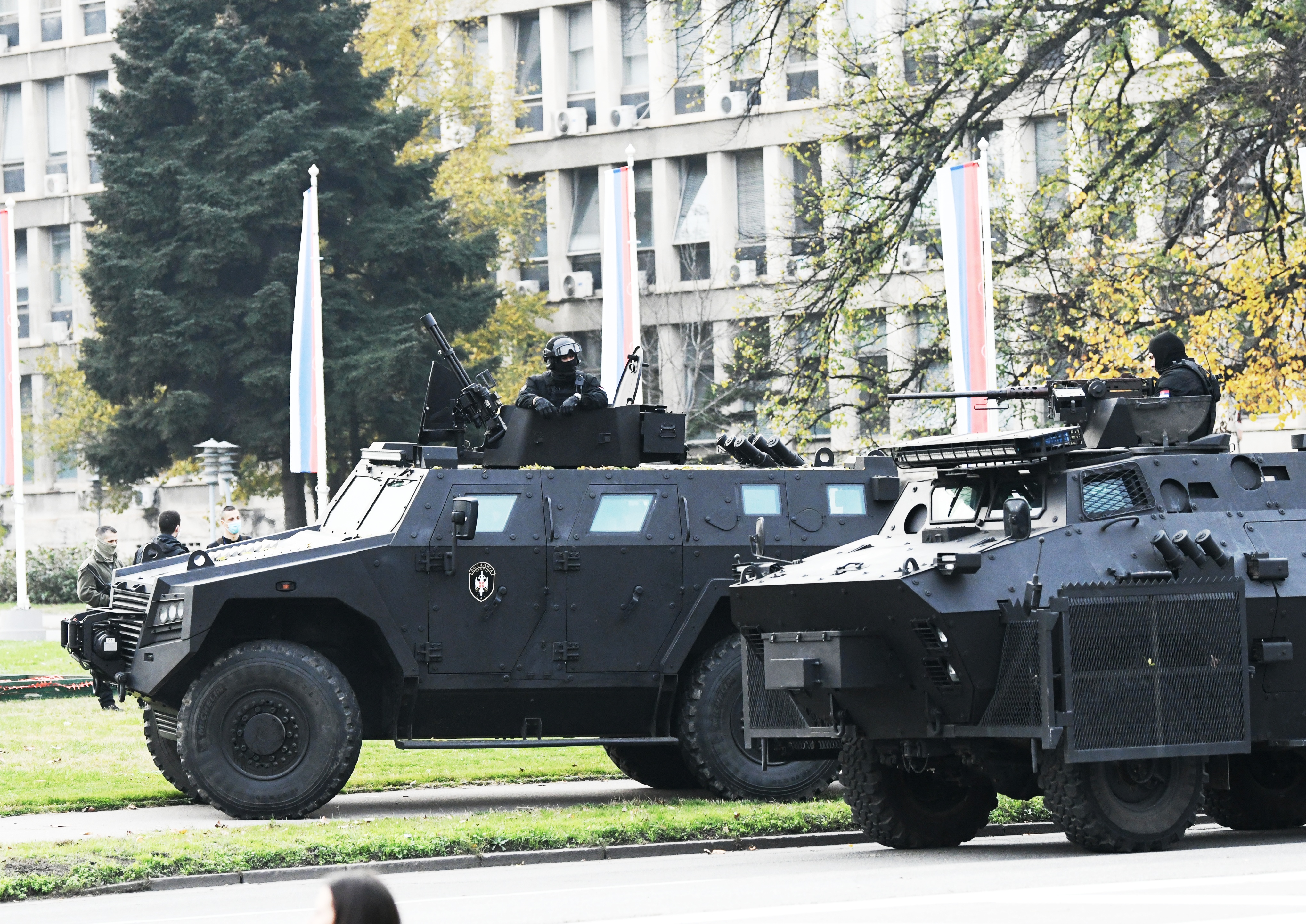 Beograd, 16.11.2020. Palata Srbija, MUP, Policija, vežba, Generalna proba, taktičke vežbe, pokazne vežbe, žandarmerija Foto: Vesna Lalić/Nova.rs