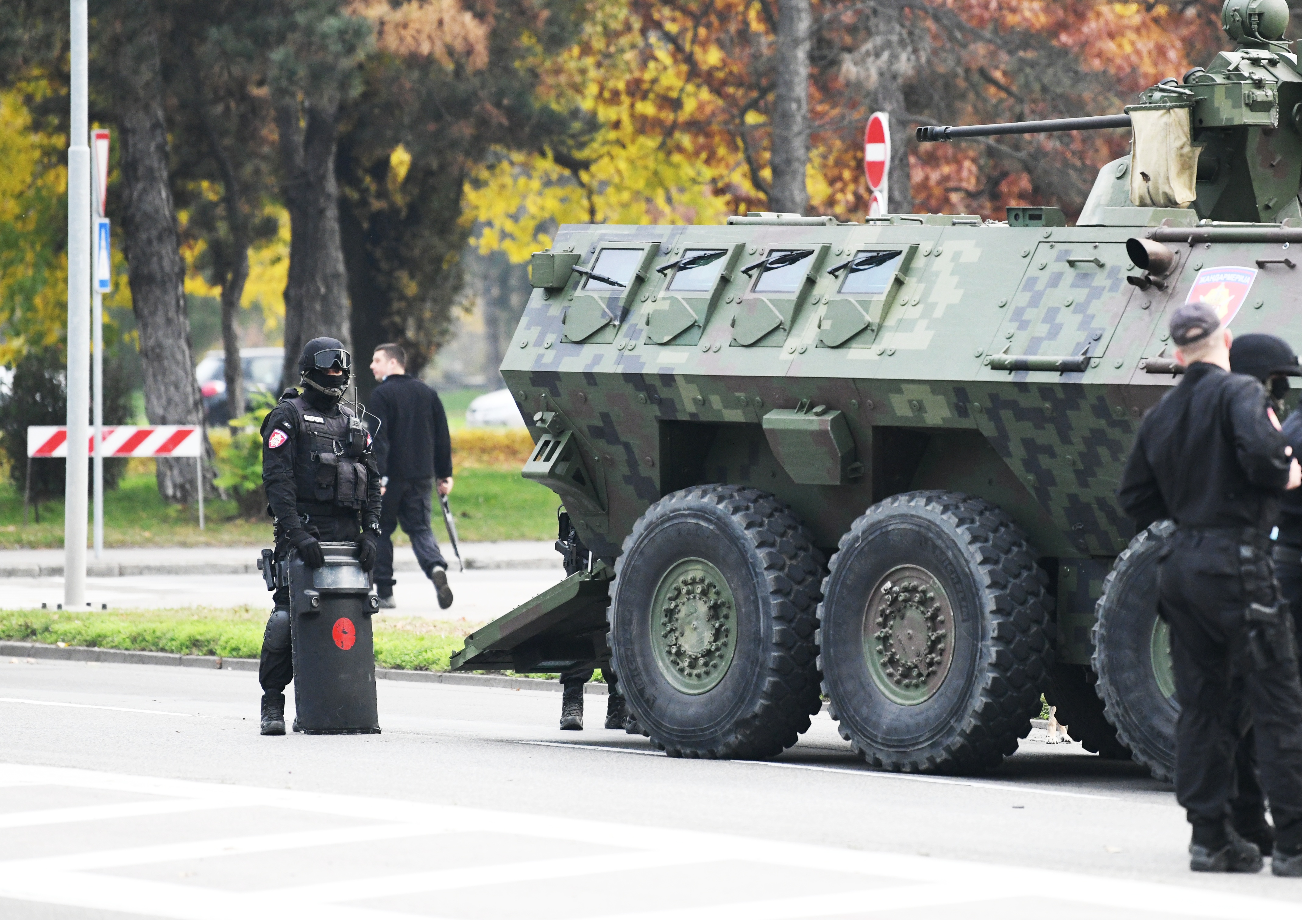 Beograd, 16.11.2020. Palata Srbija, MUP, Policija, vežba, Generalna proba, taktičke vežbe, pokazne vežbe, žandarmerija Foto: Vesna Lalić/Nova.rs